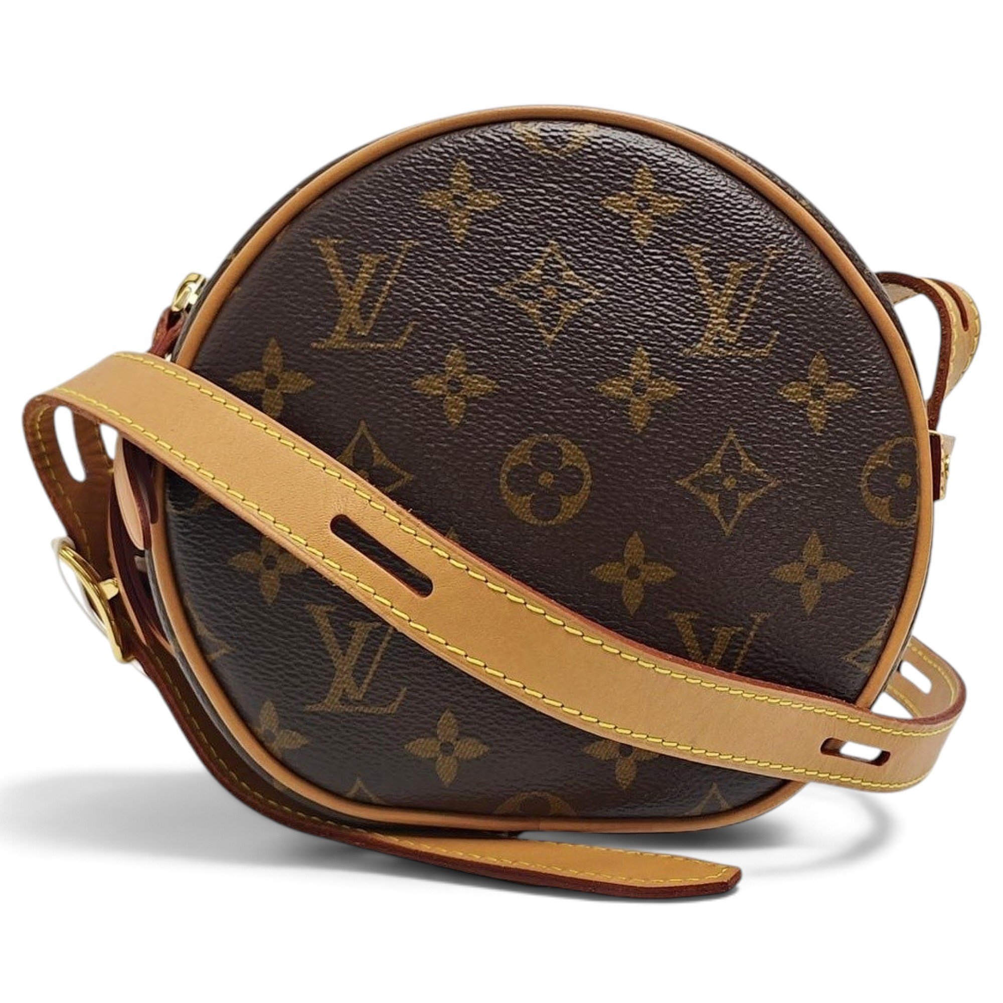 Micro boite chapeau leather handbag