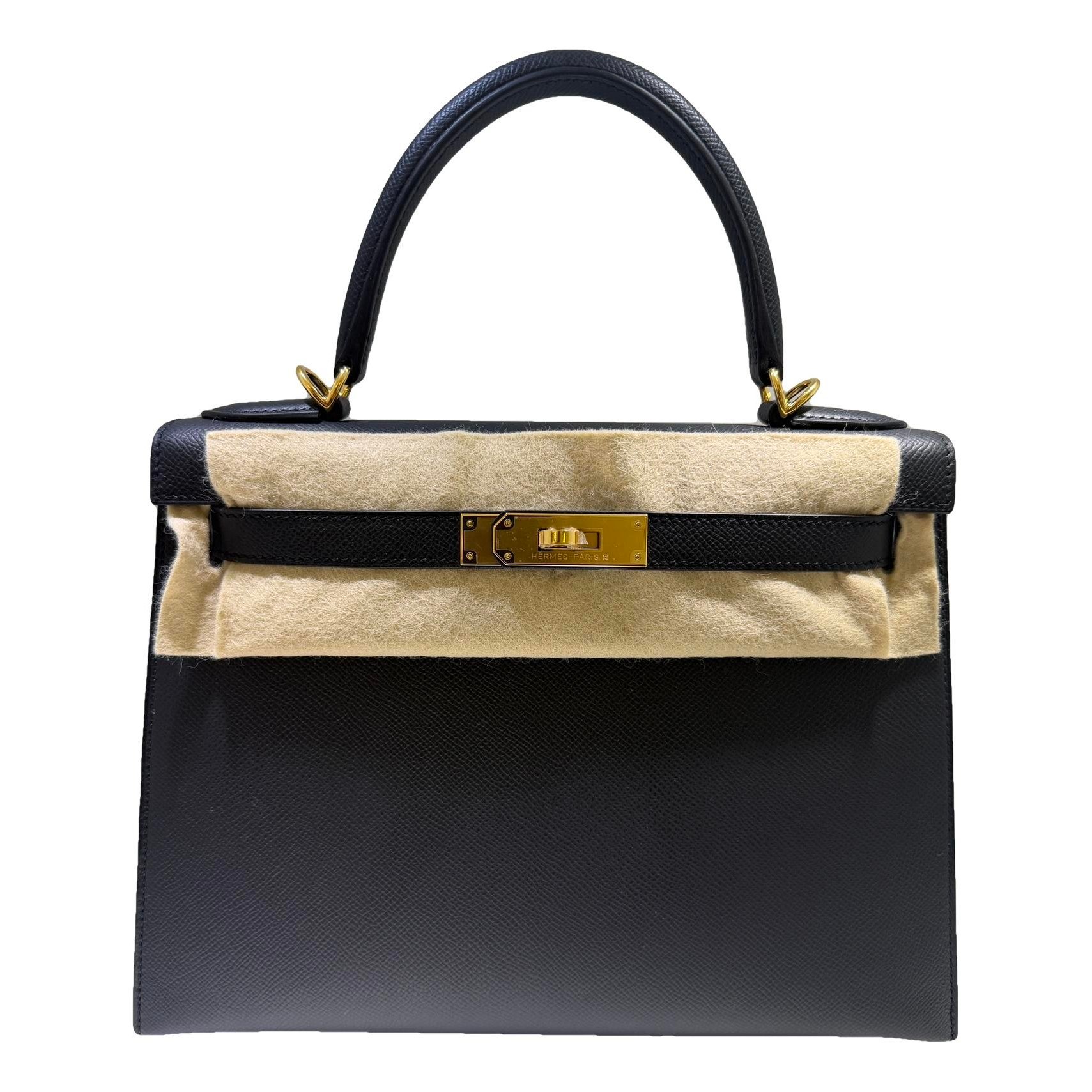 Kelly 28 leather handbag