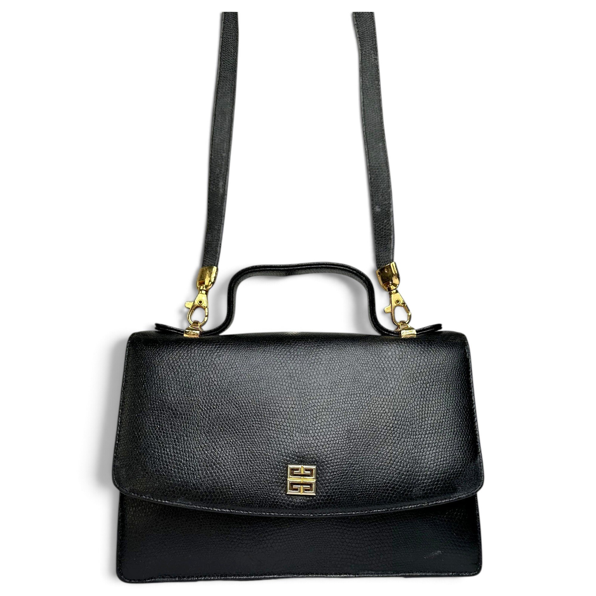 4G leather handbag