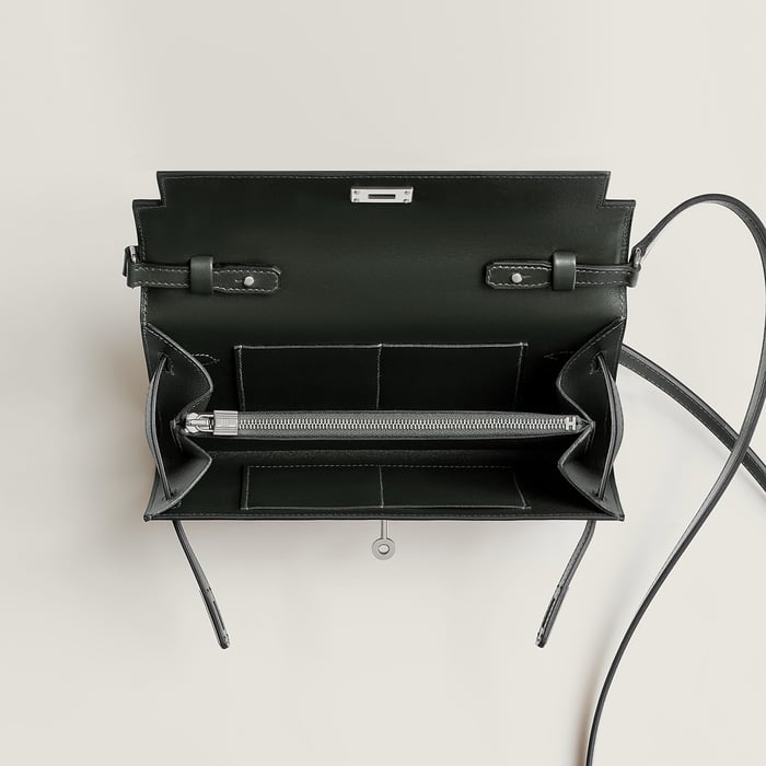 Vert Foncé Kelly Classique to Go Wallet
