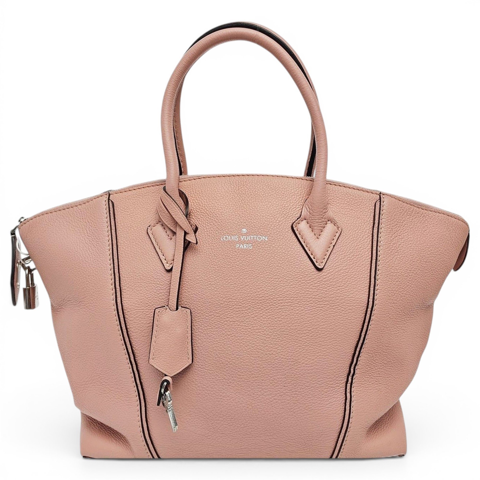 Lockit leather handbag