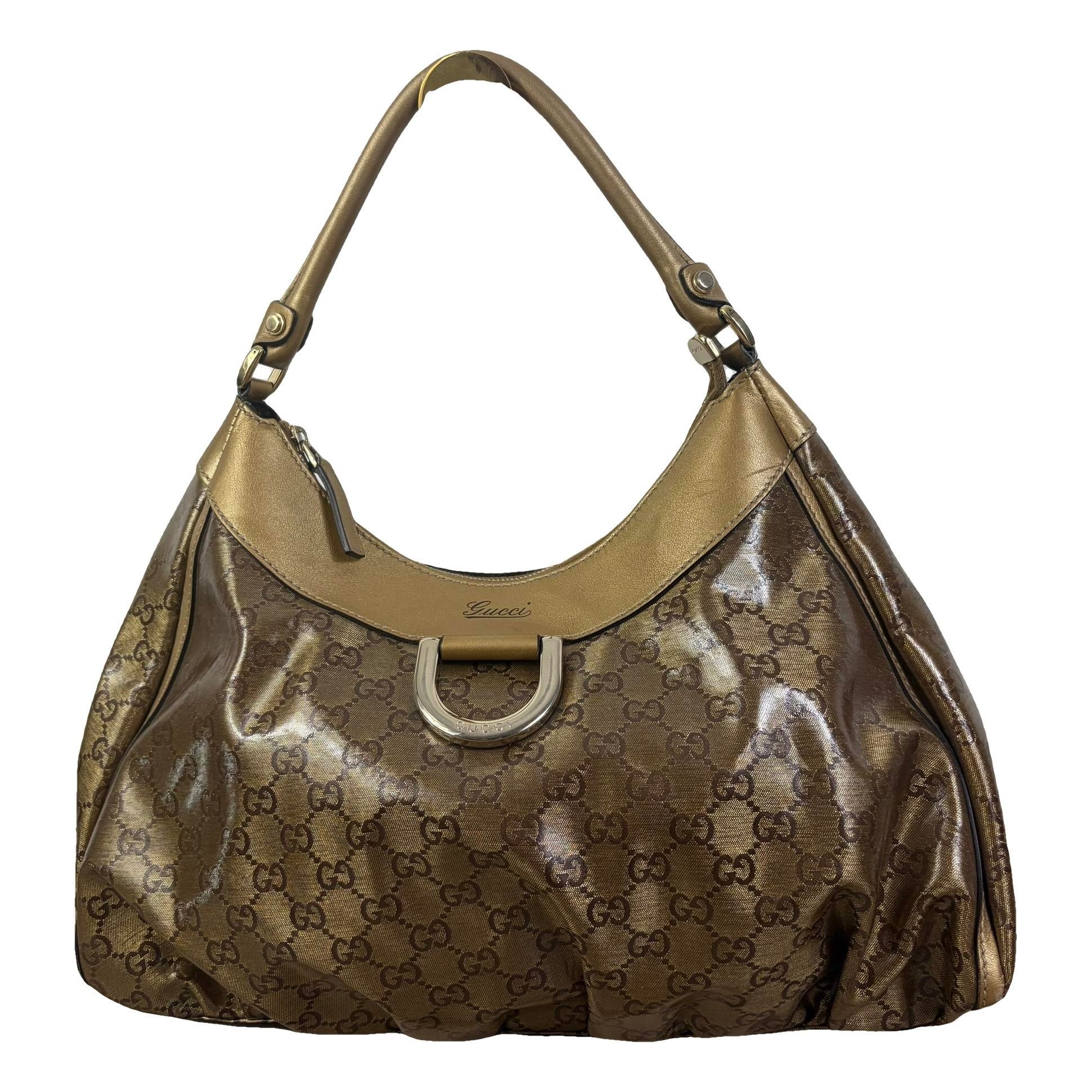 D-Ring leather handbag
