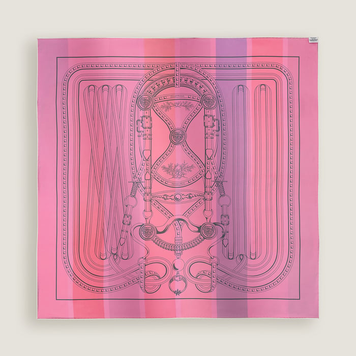 Grand Tralala Double Face Scarf 90