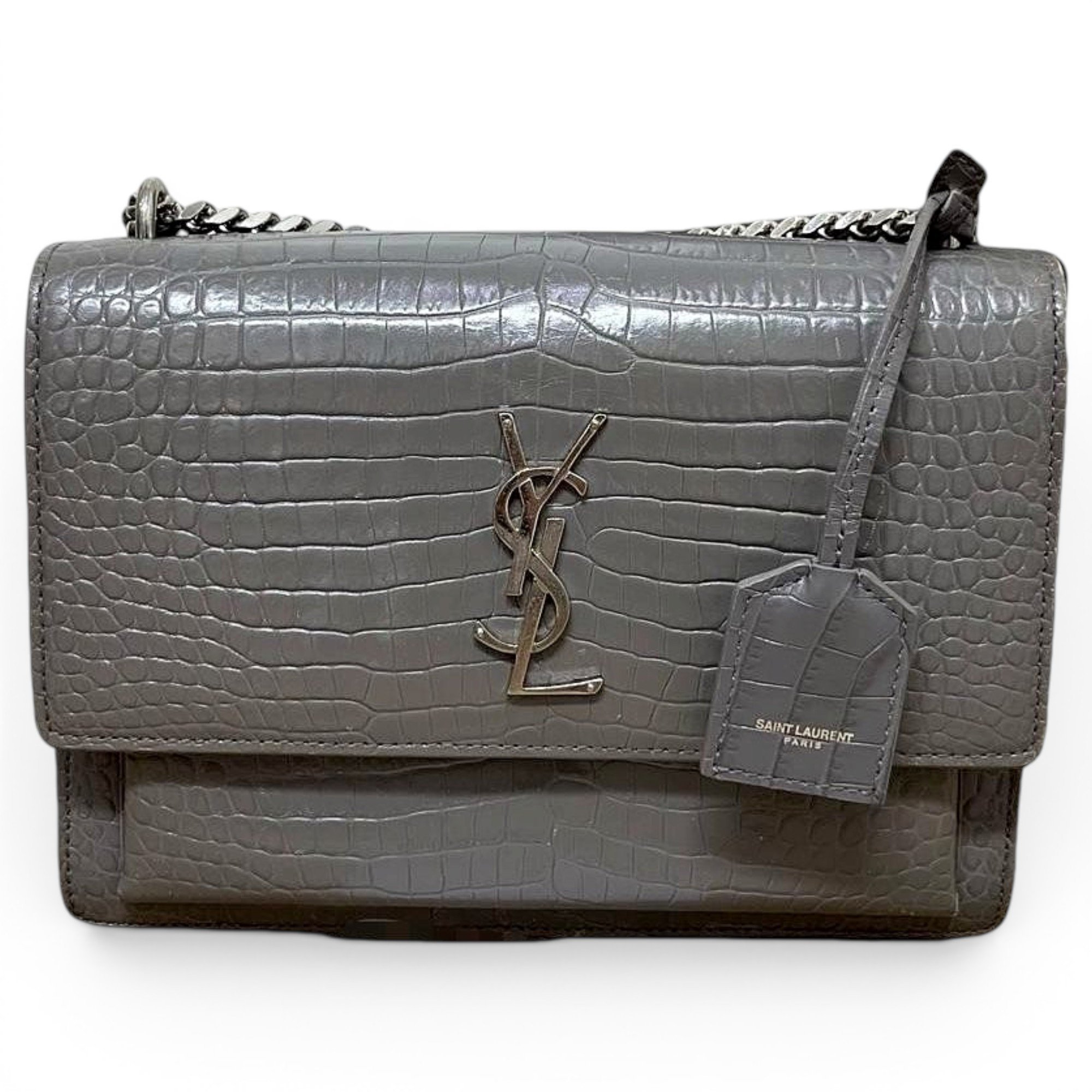 Sunset leather handbag