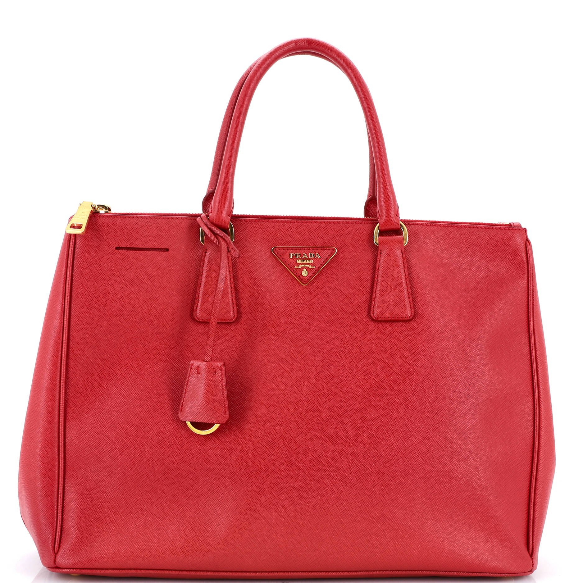 Leather tote