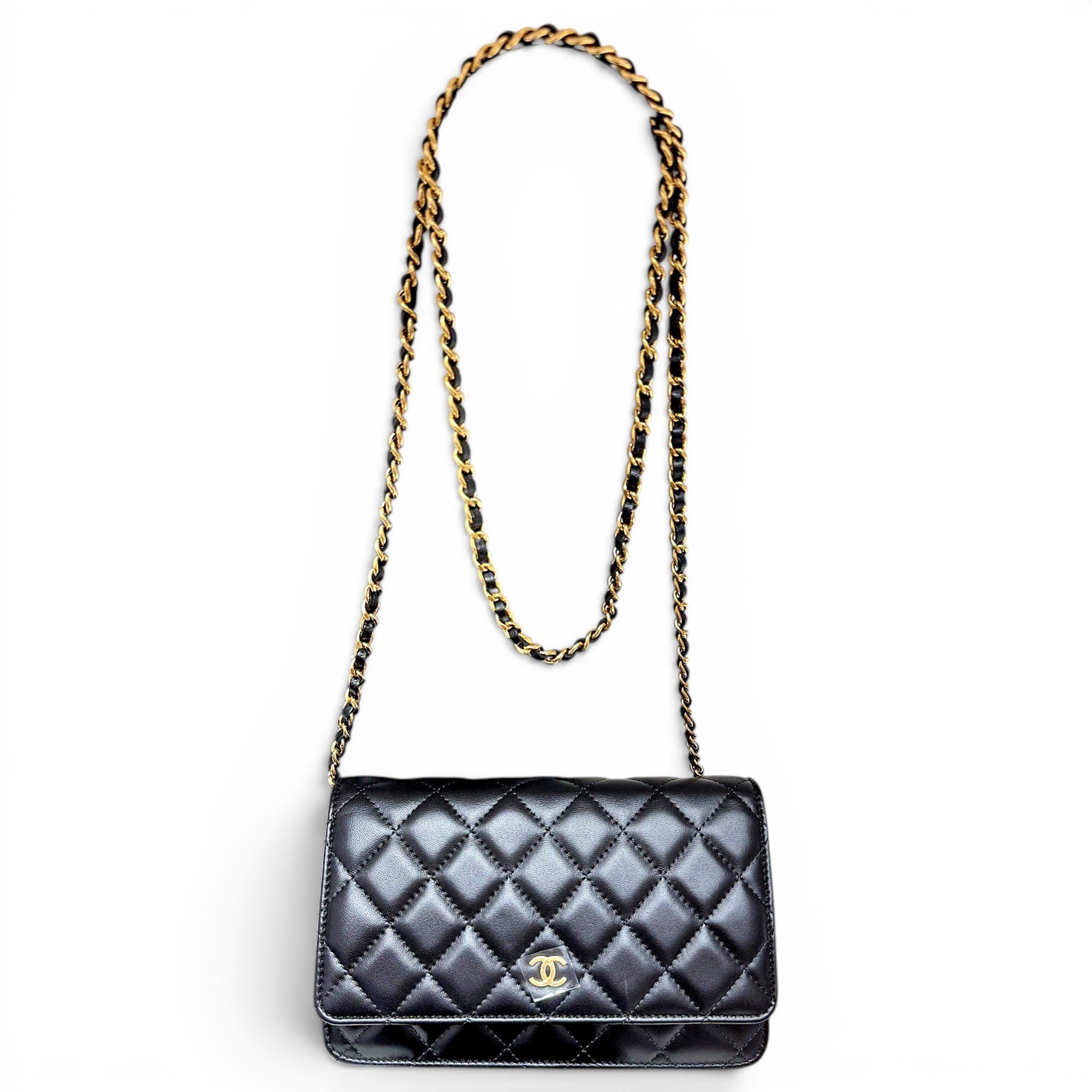 Wallet On Chain Timeless/Classique leather crossbody bag