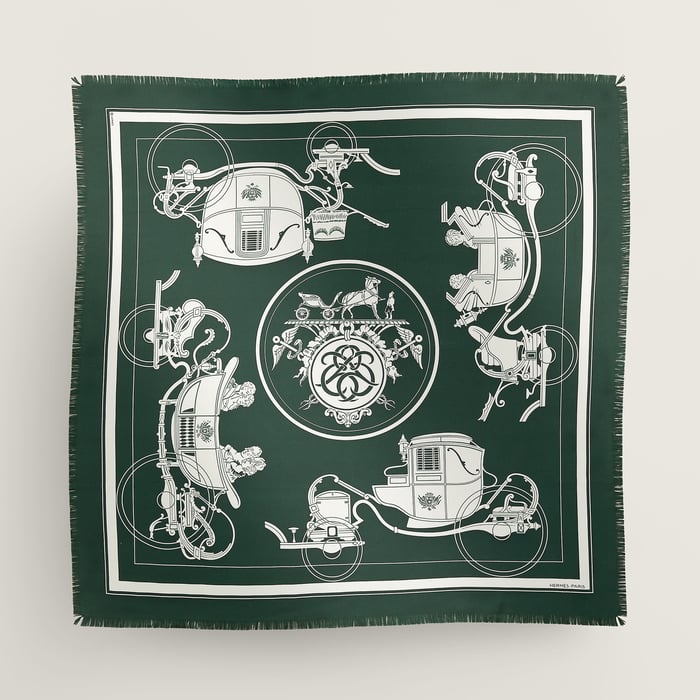 Ex-libris Fringed Scarf 80