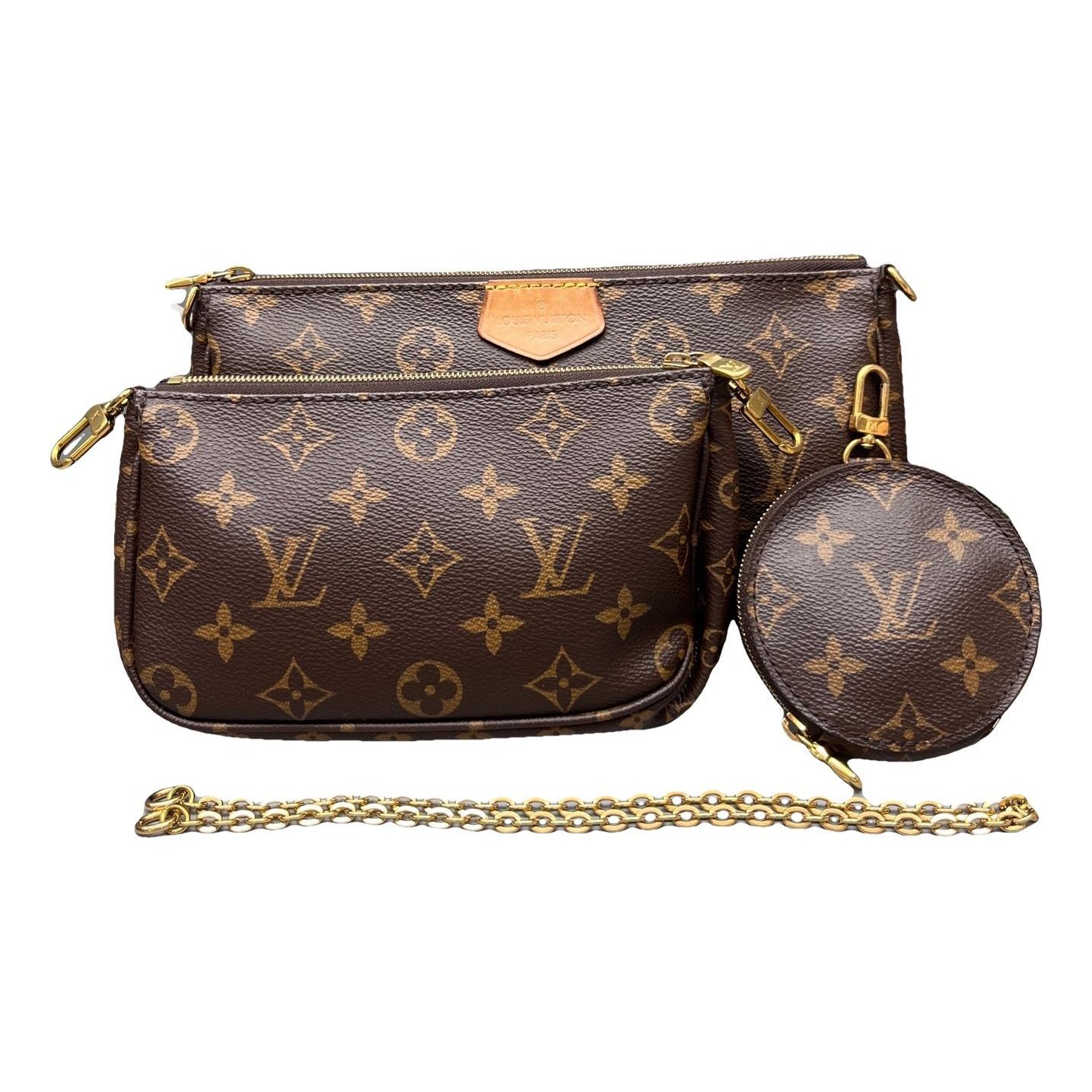 Multi Pochette Accessoires leather handbag