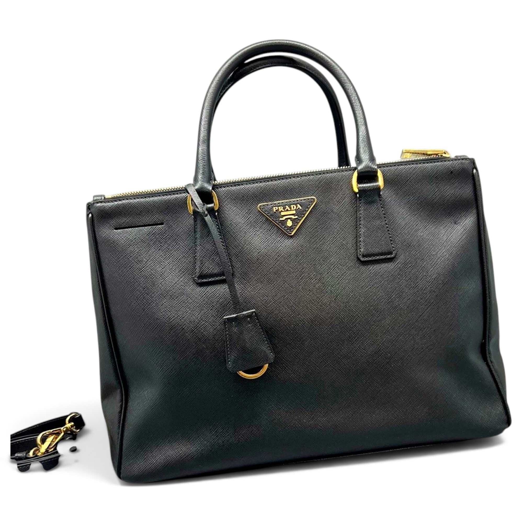 Galleria leather handbag