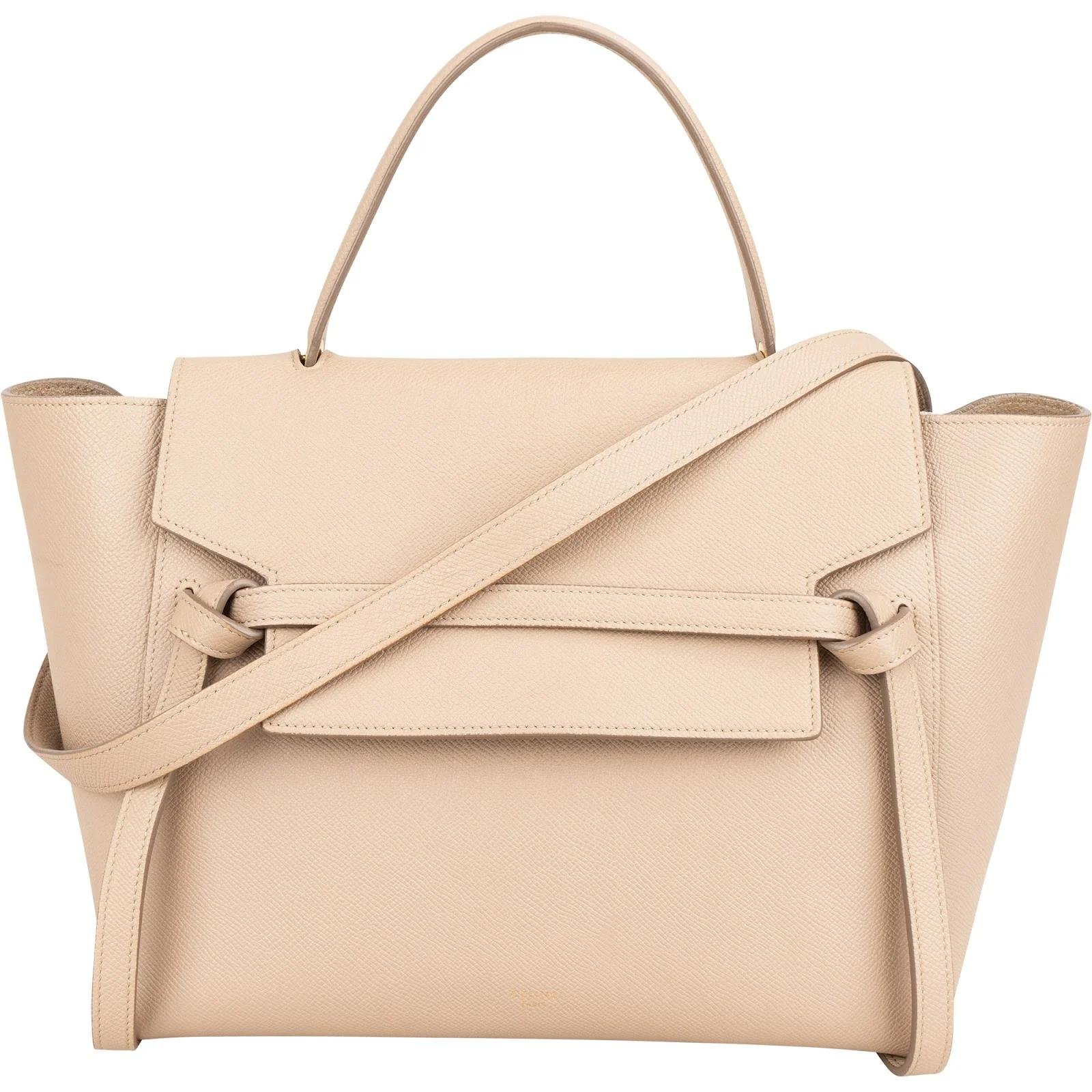 Belt leather handbag