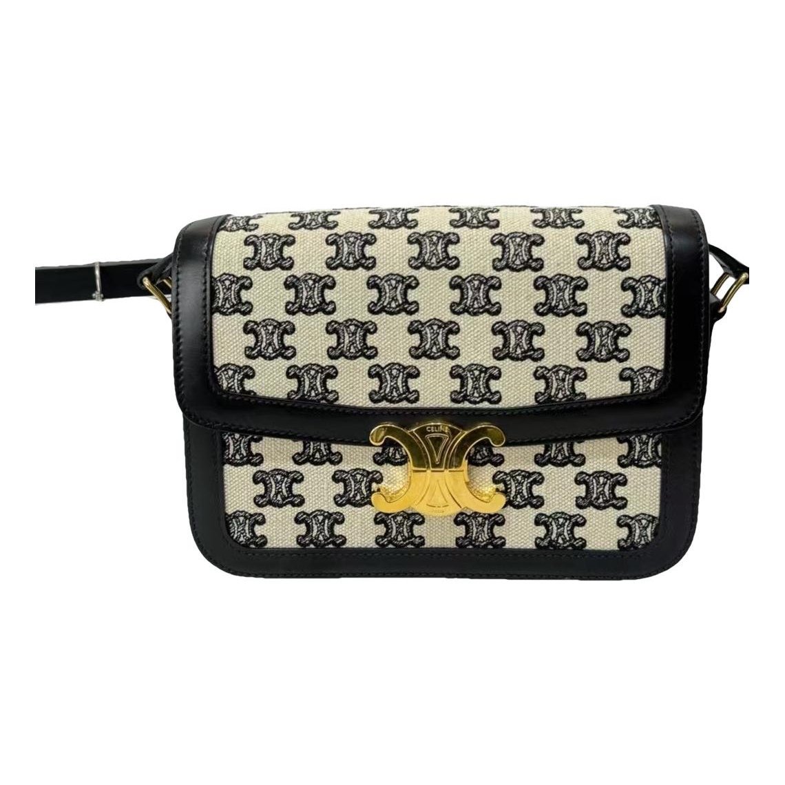 Celine Triomphe cloth handbag