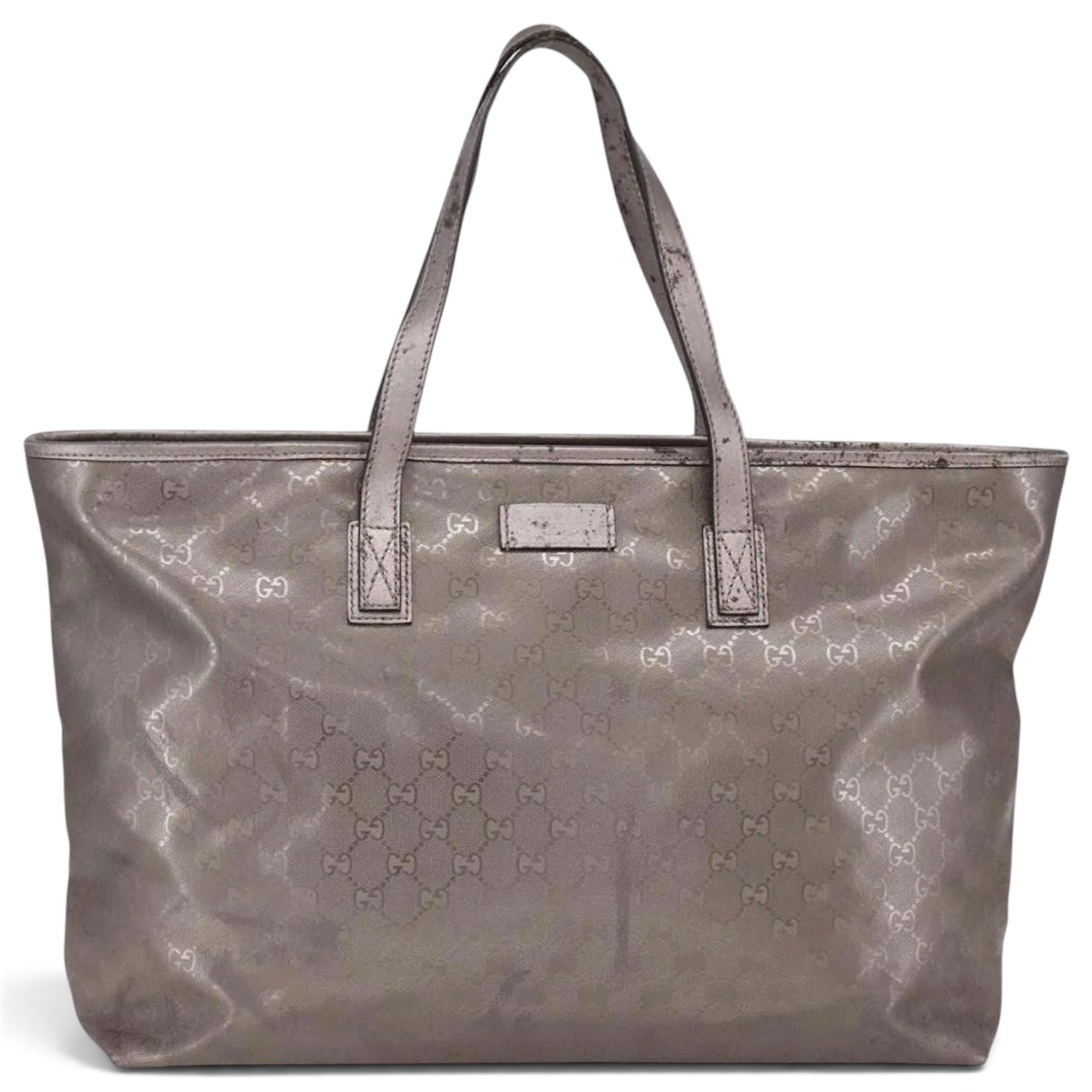 Leather tote