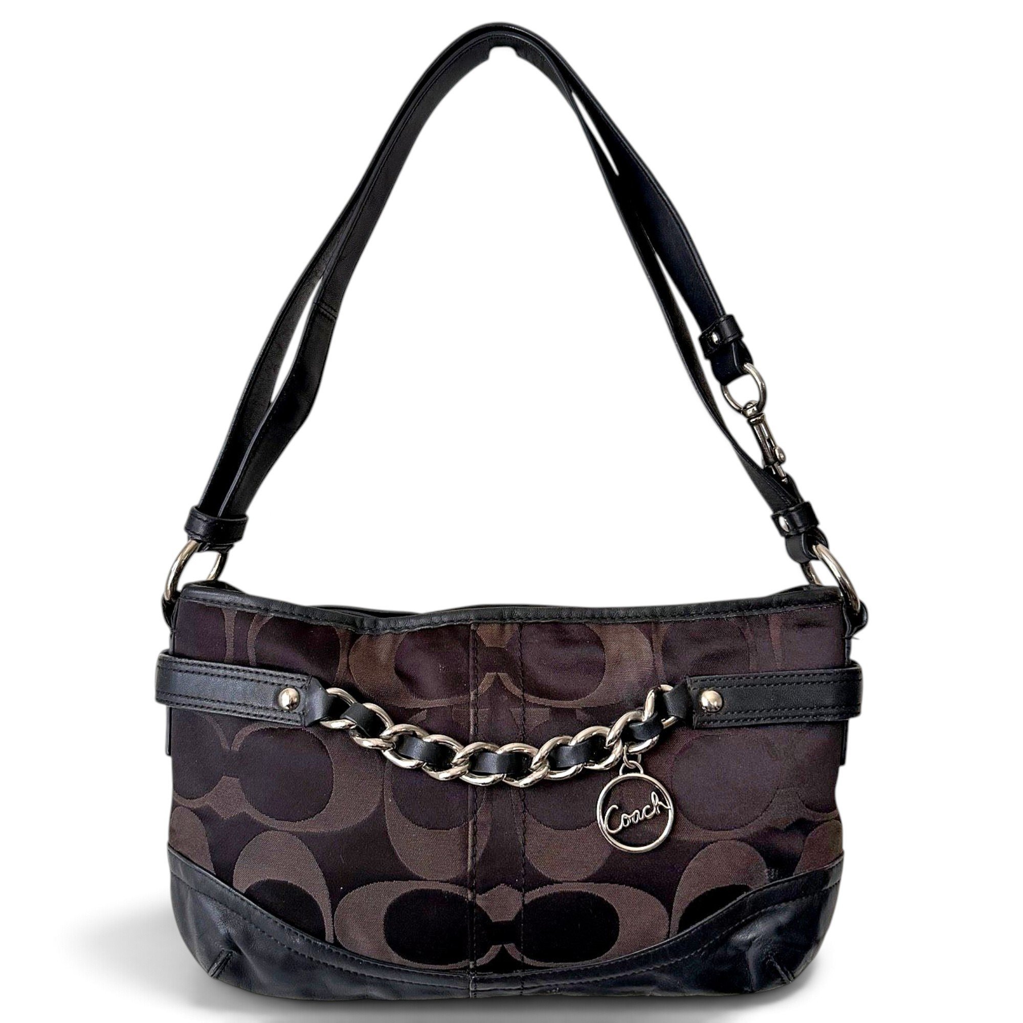 Signature Sufflette leather handbag