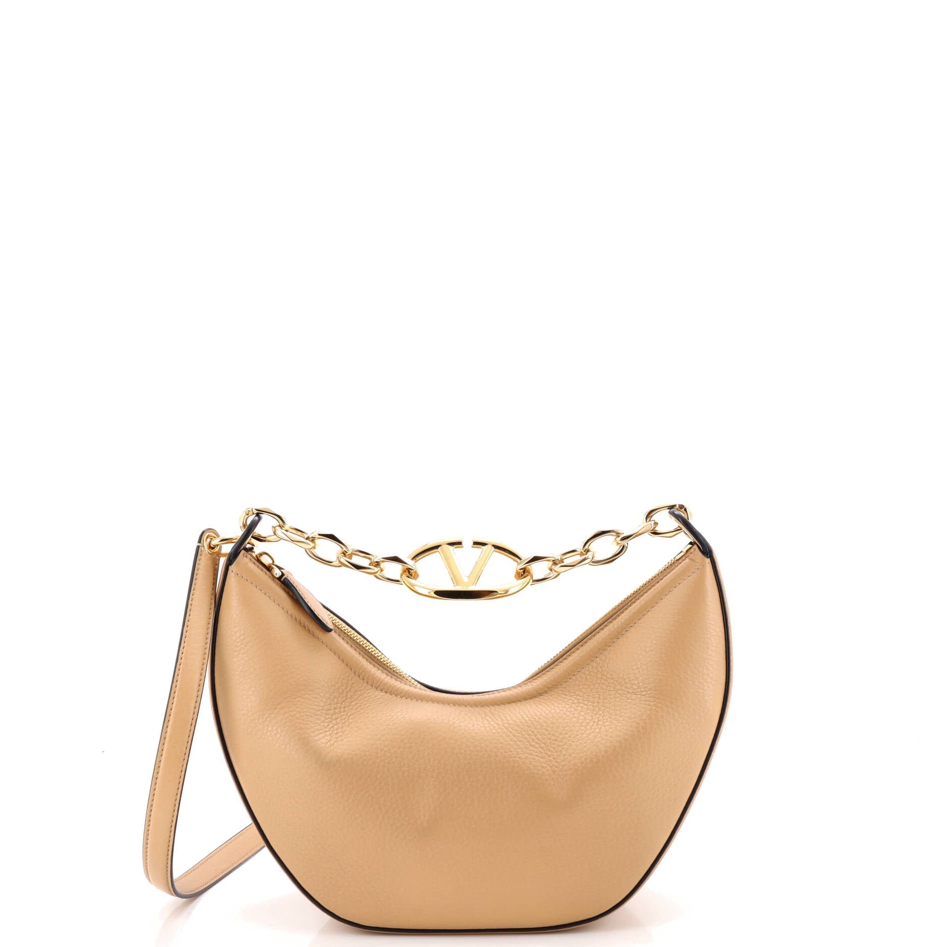 Vlogo Moon Hobo Leather Small