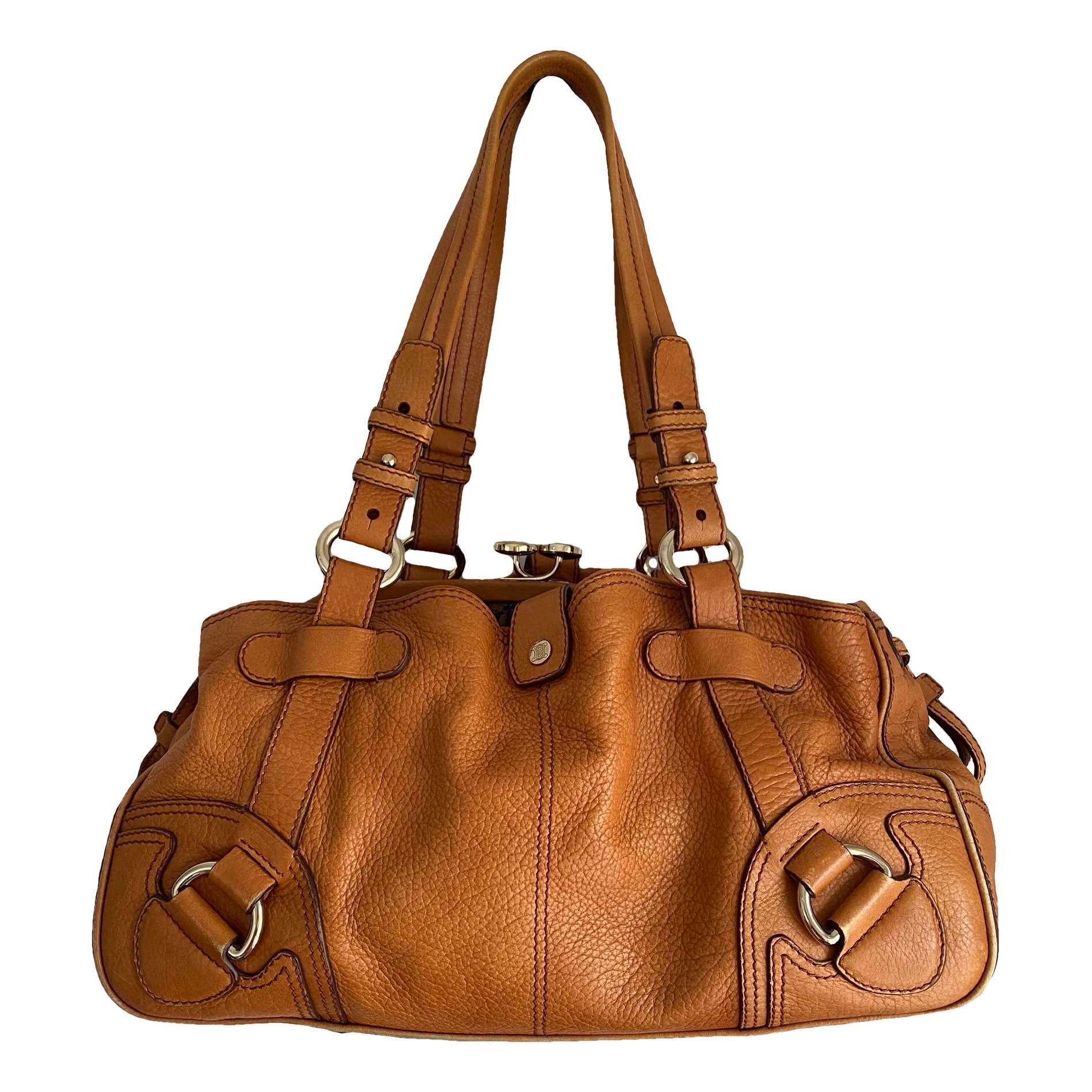 Leather handbag