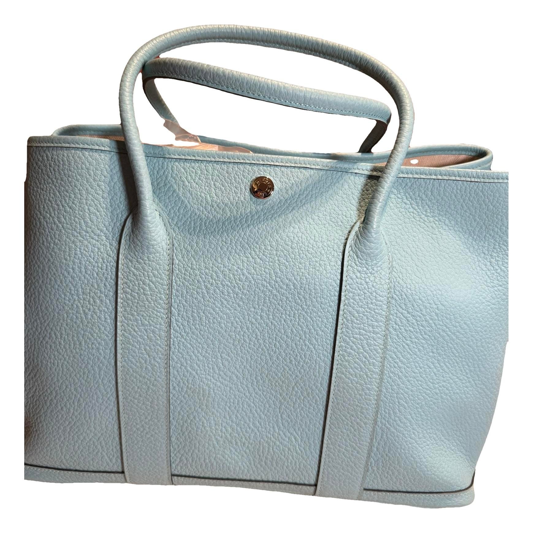 Garden Party leather handbag