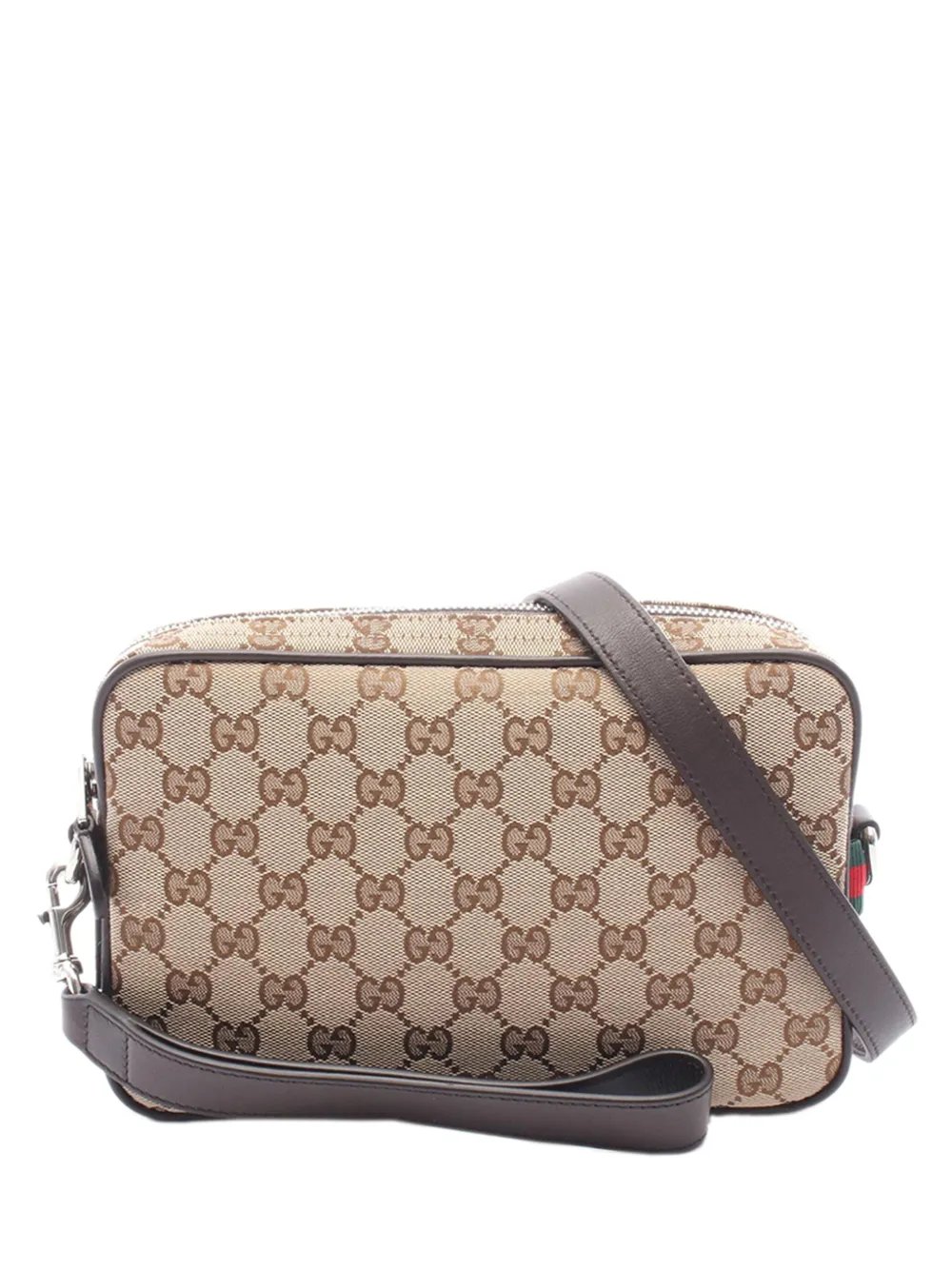 2000-2015 GG Canvas Web crossbody bag