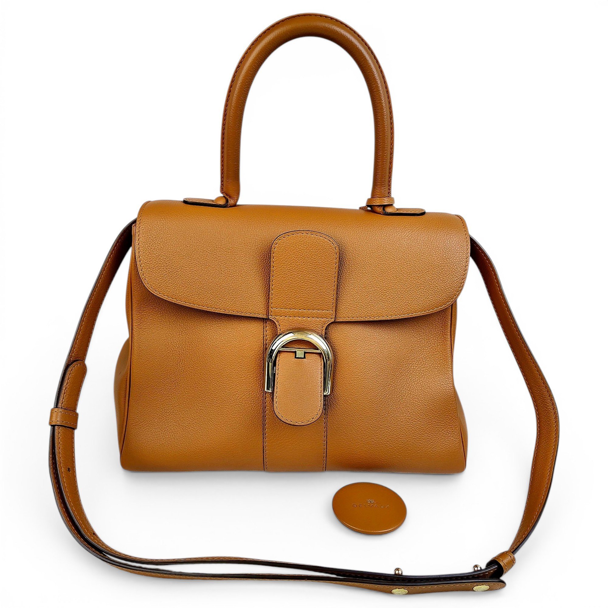 Brillant leather handbag