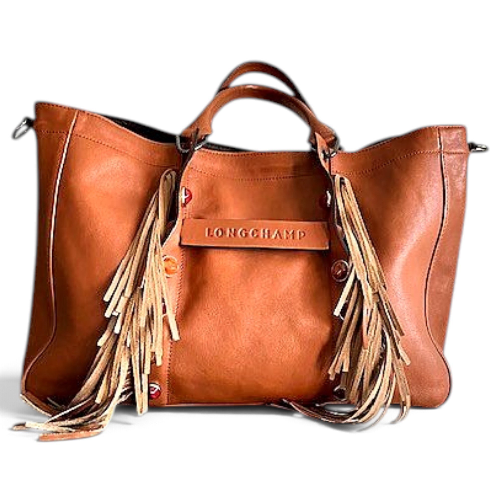 Longchamp 3D leather handbag