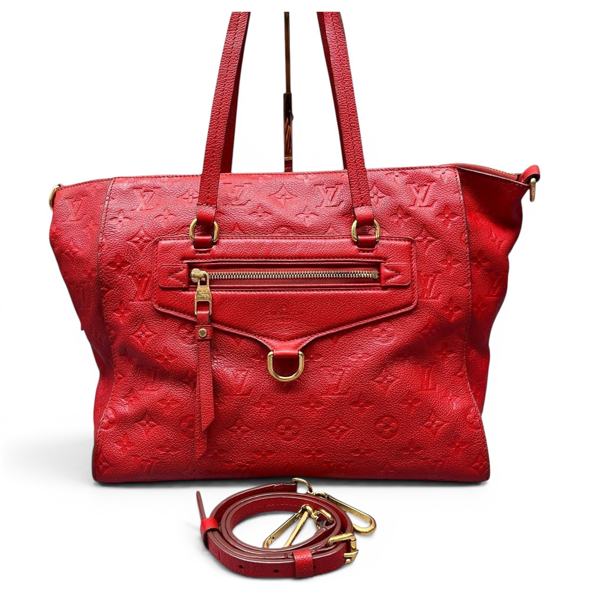 Lumineuse leather handbag