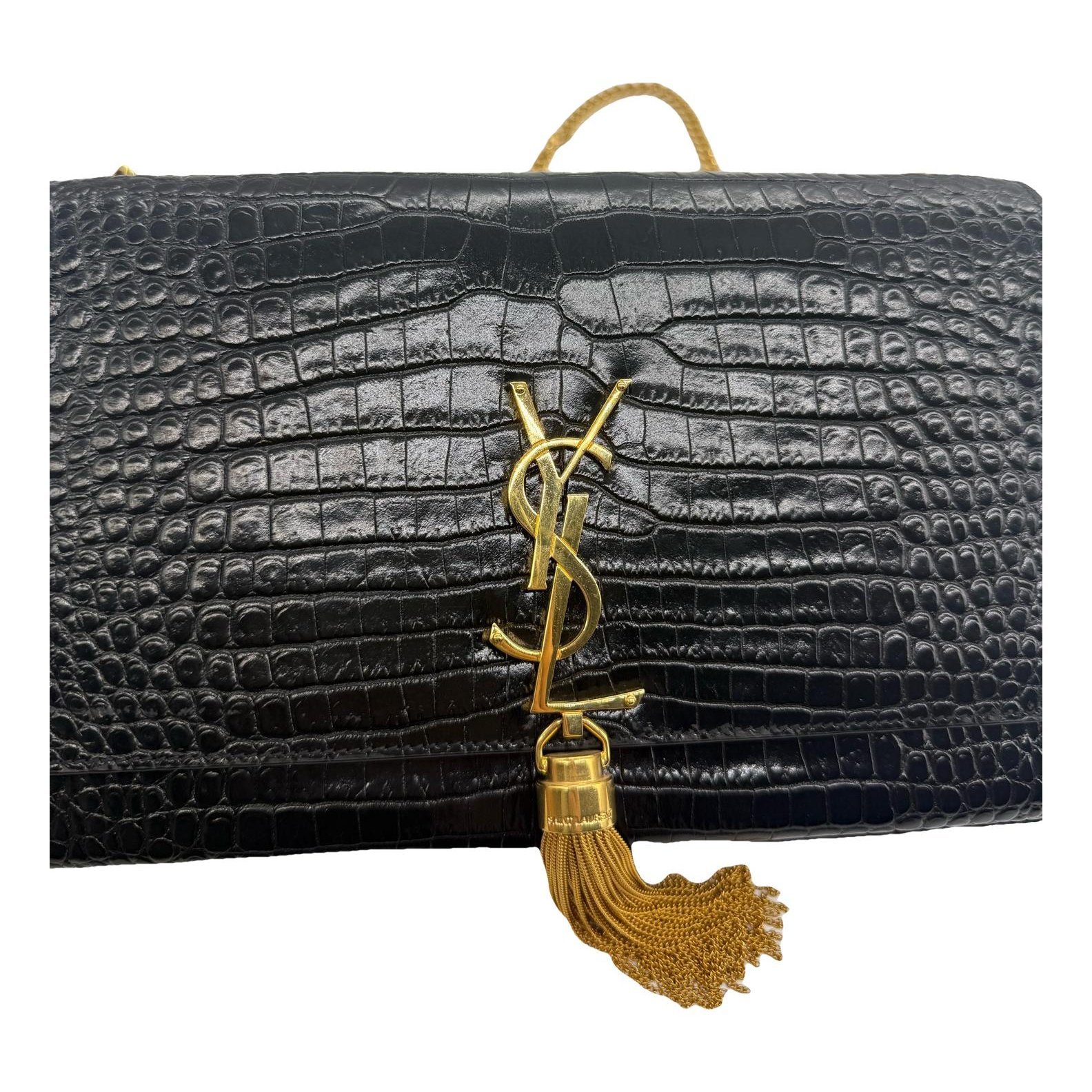 Pompom Kate leather crossbody bag