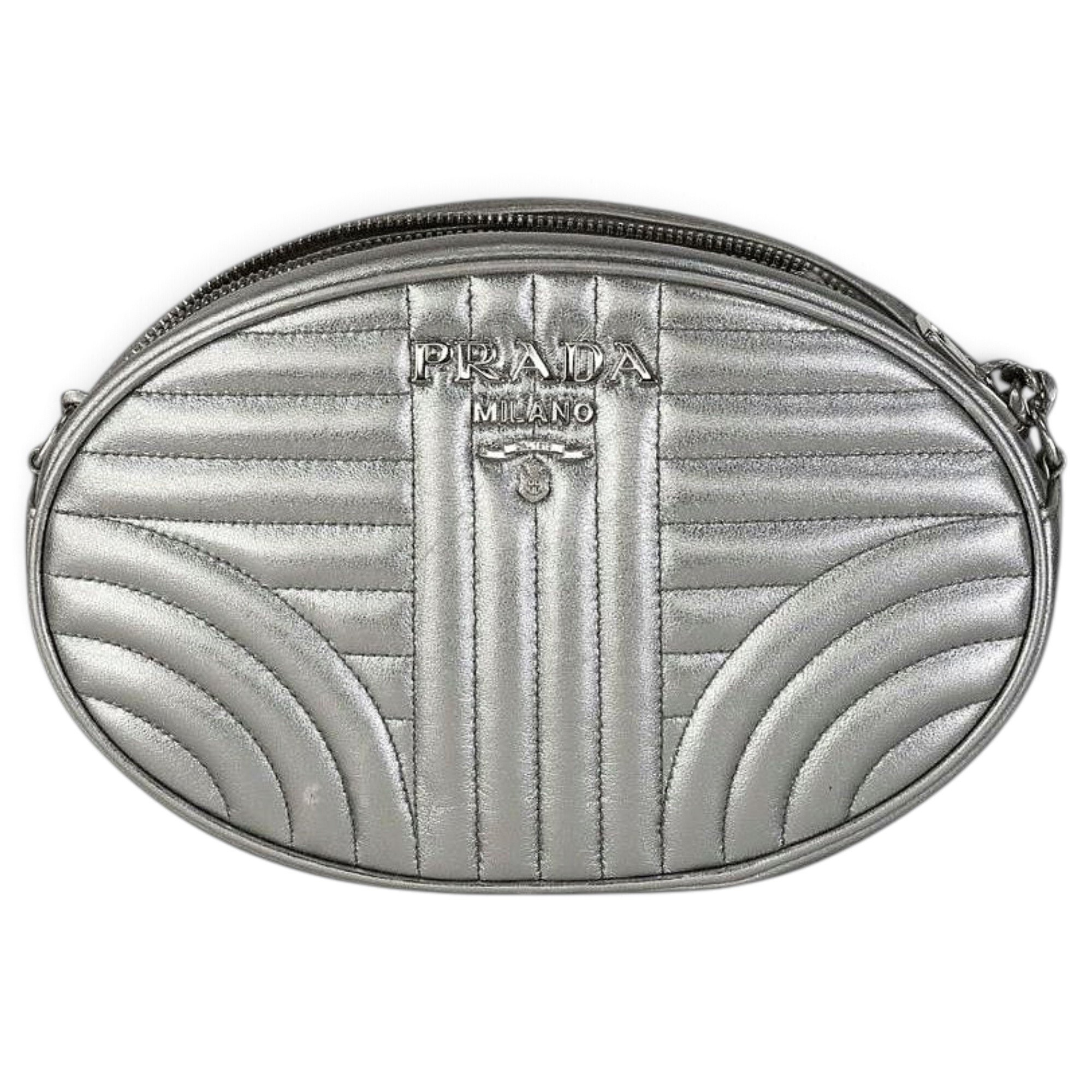Prada Diagramme leather crossbody bag