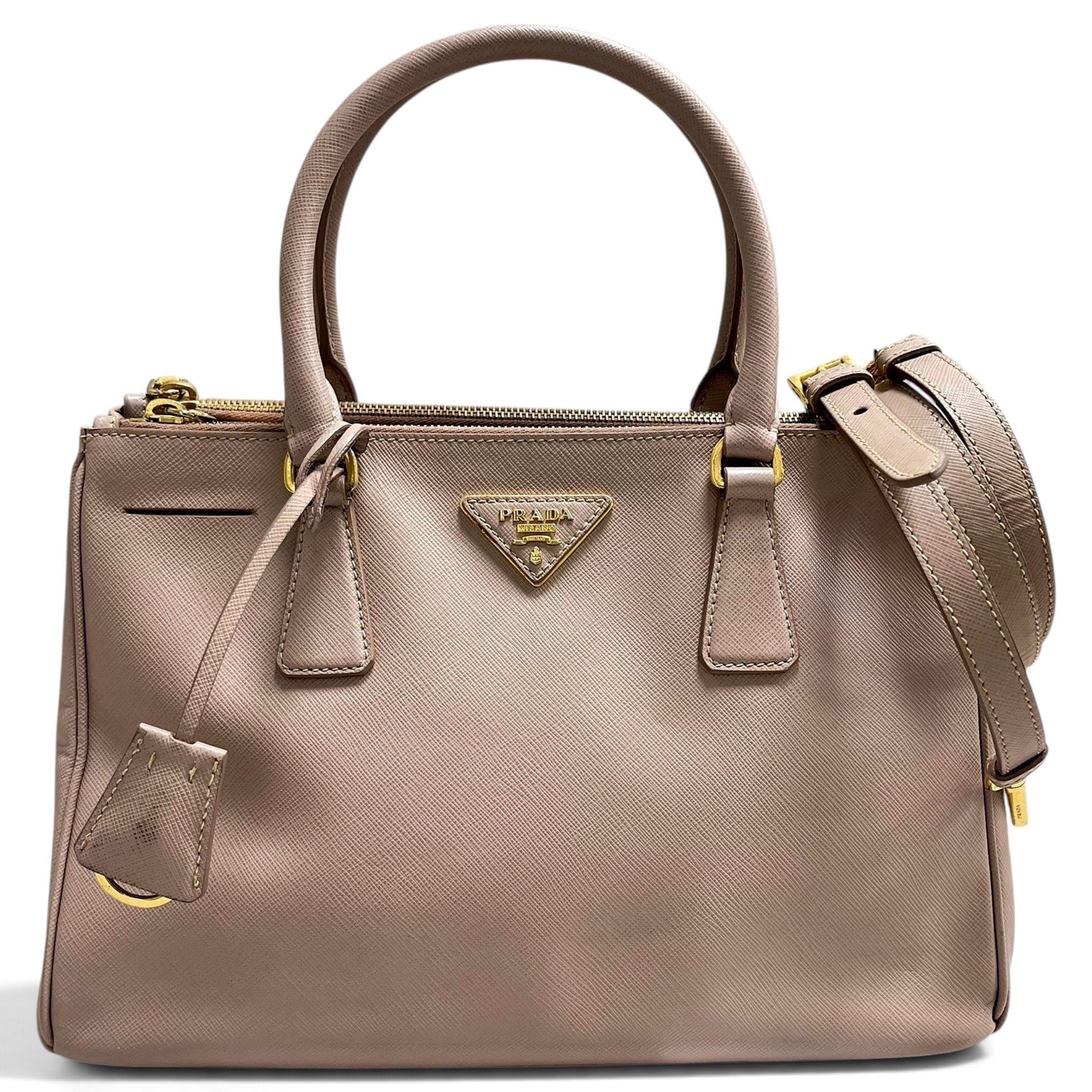 Galleria leather handbag
