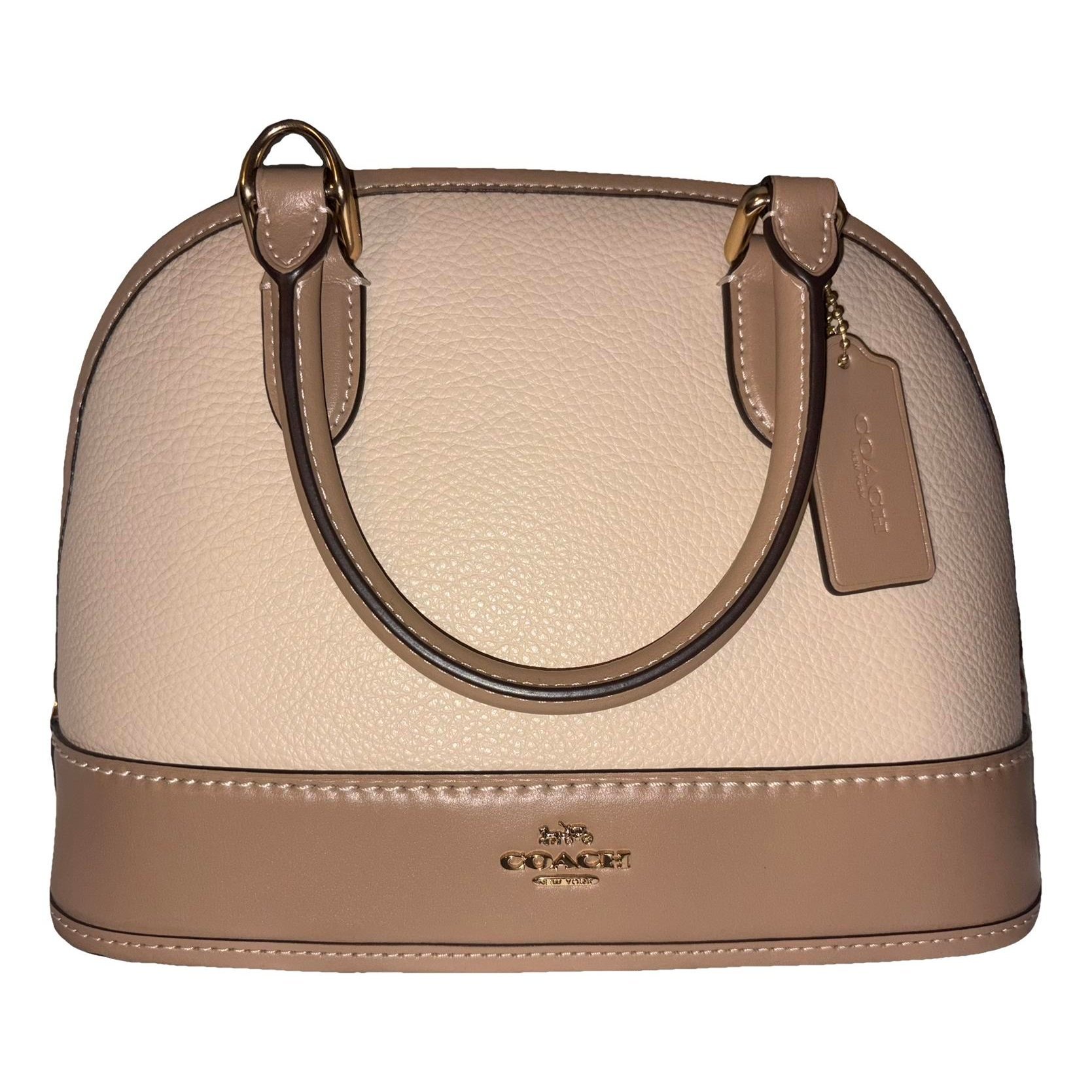 Leather handbag