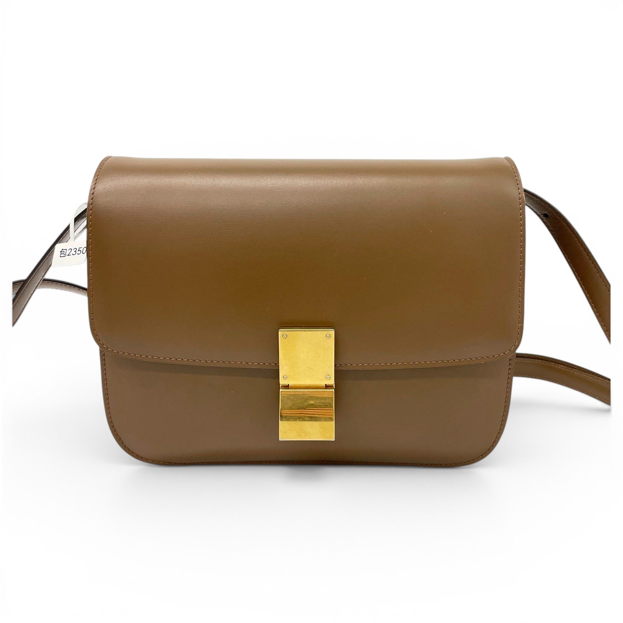 Classic leather handbag