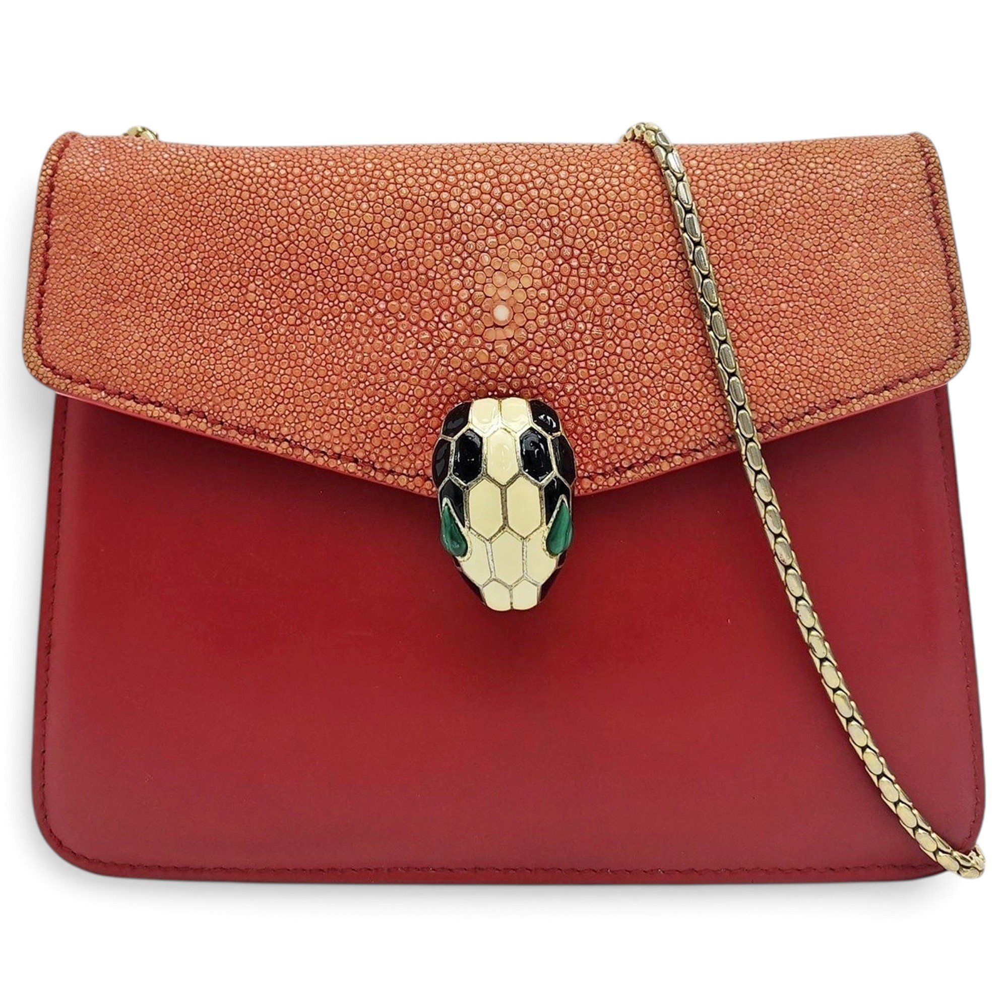 Leather handbag