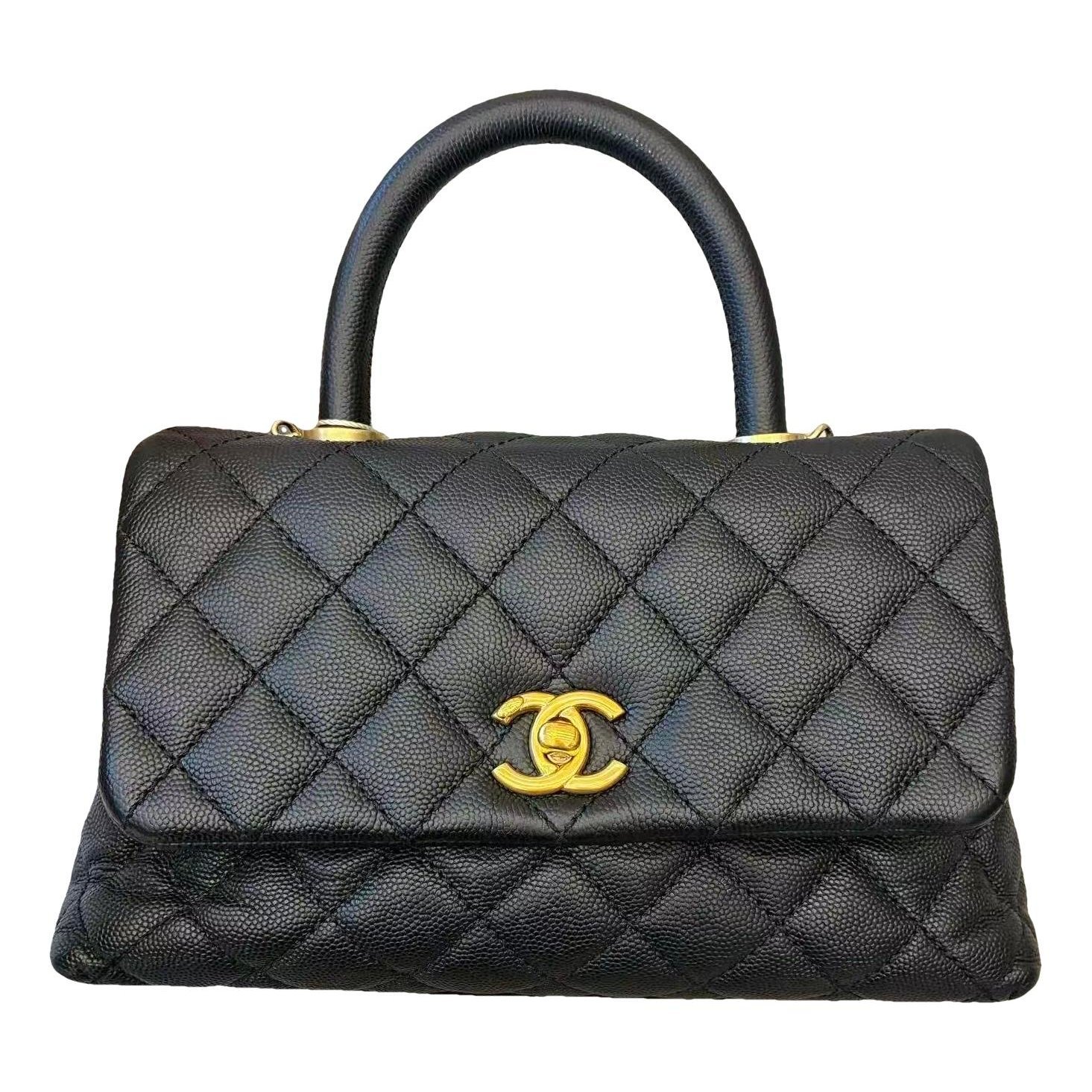 Coco Handle leather handbag