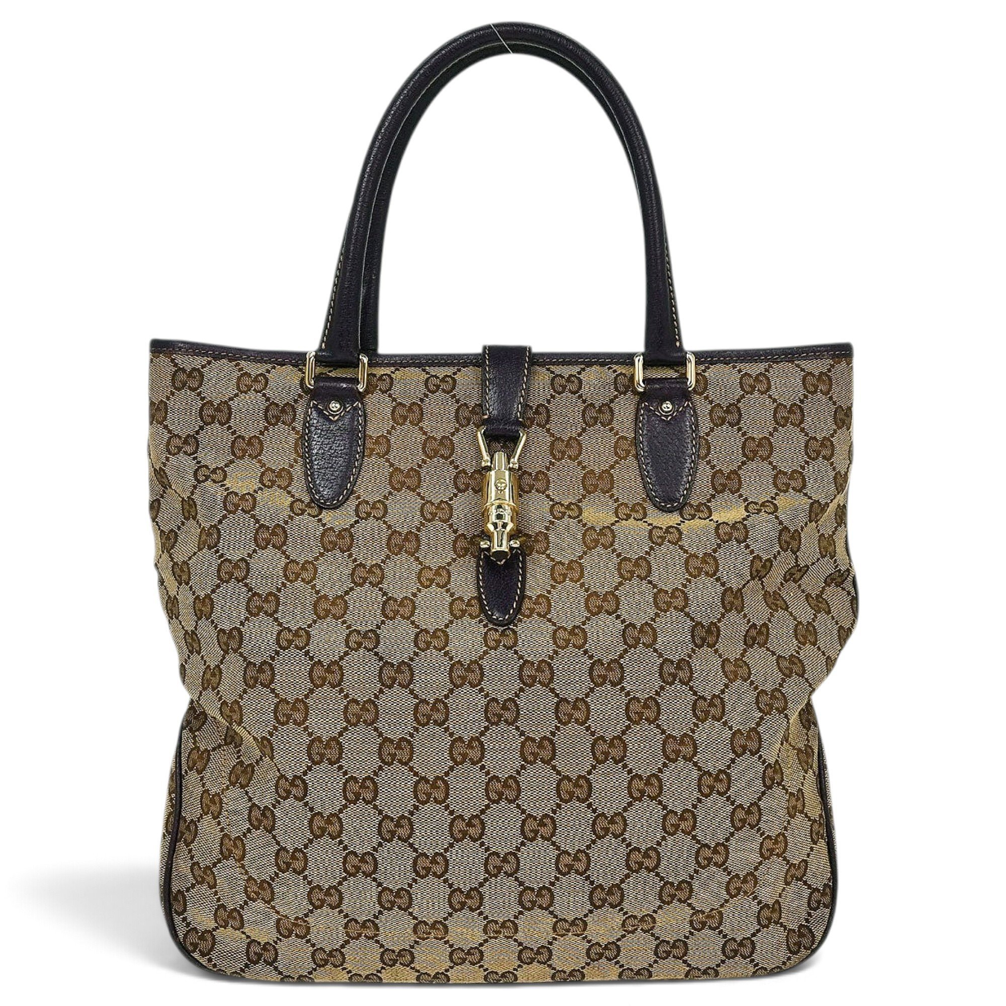 Leather tote