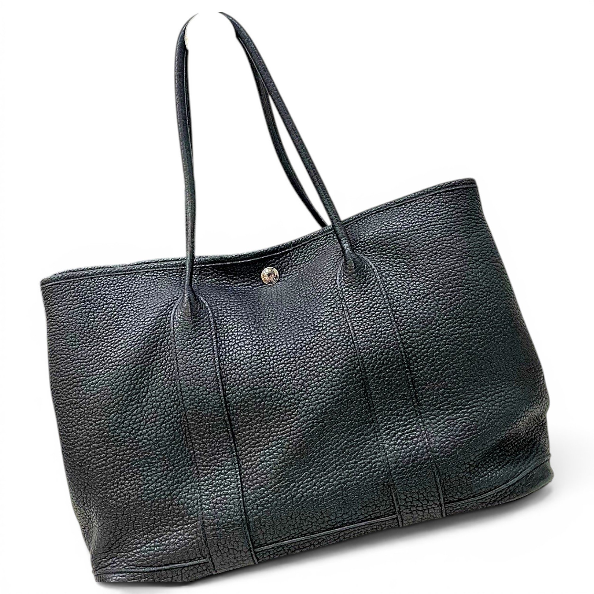 Garden Party leather handbag