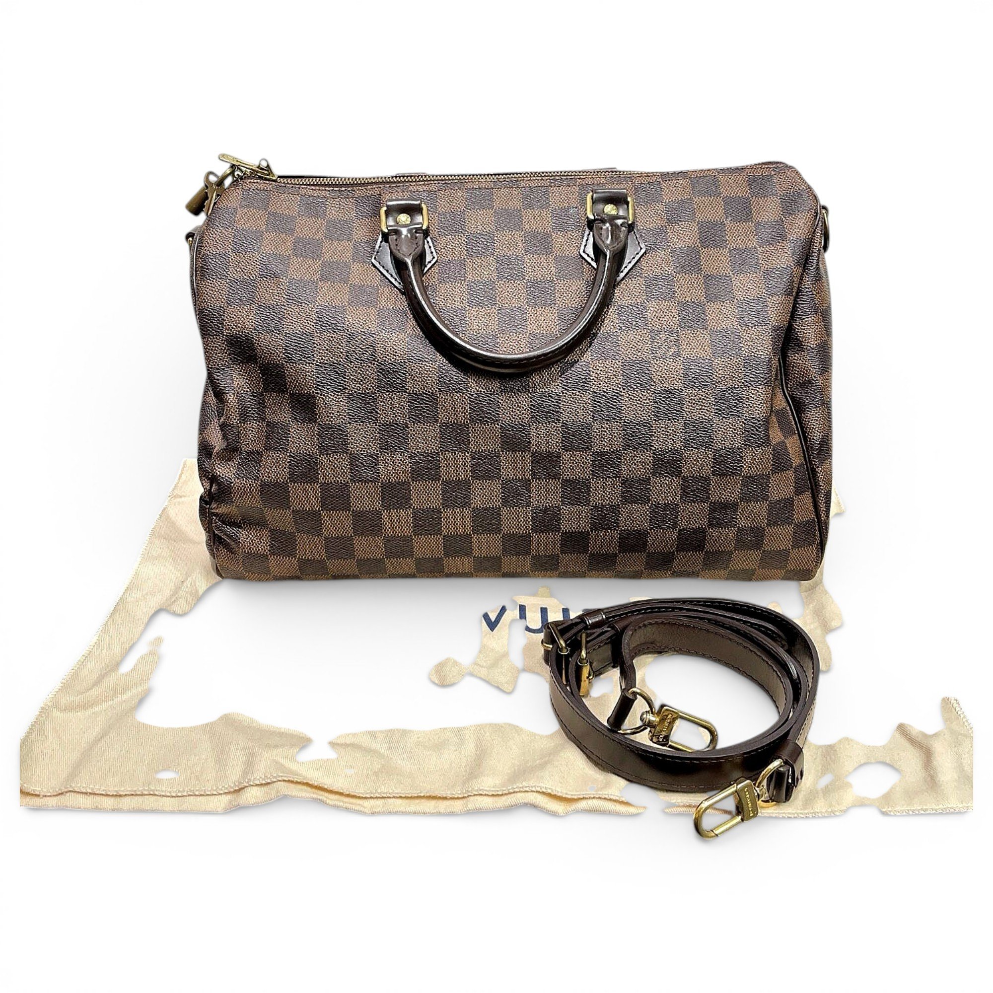 Speedy Bandoulière leather handbag