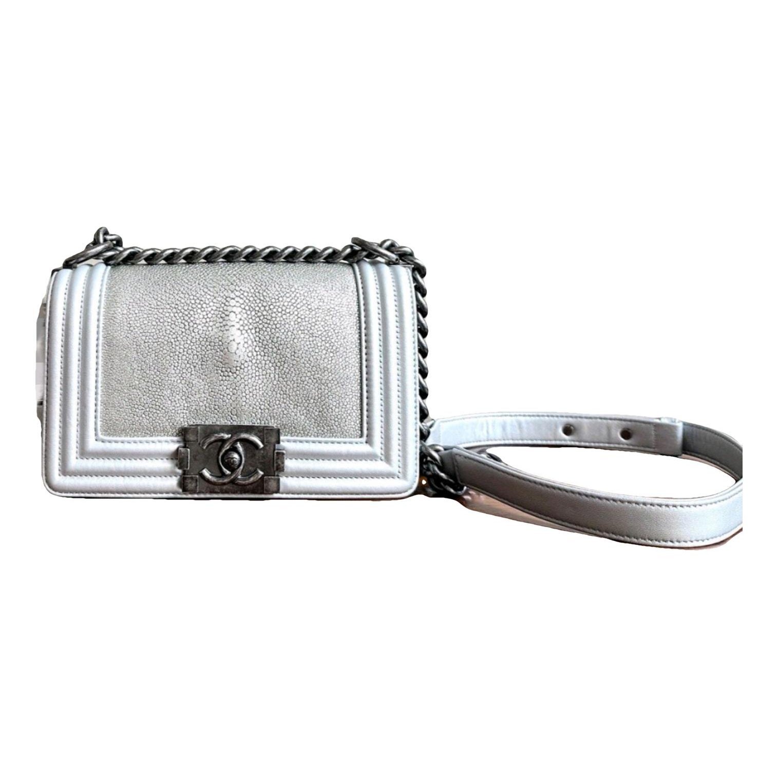 Boy leather crossbody bag