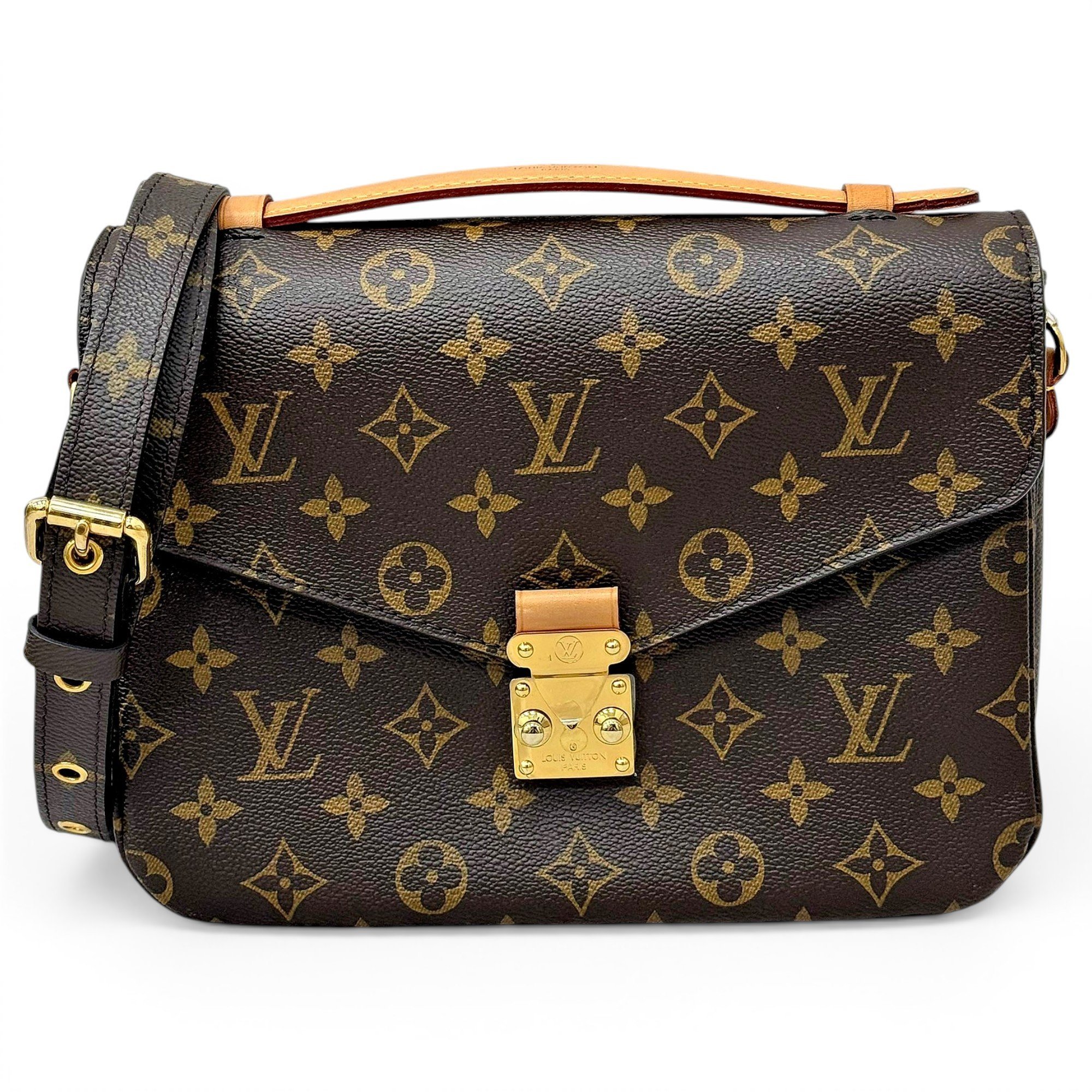 Metis leather handbag