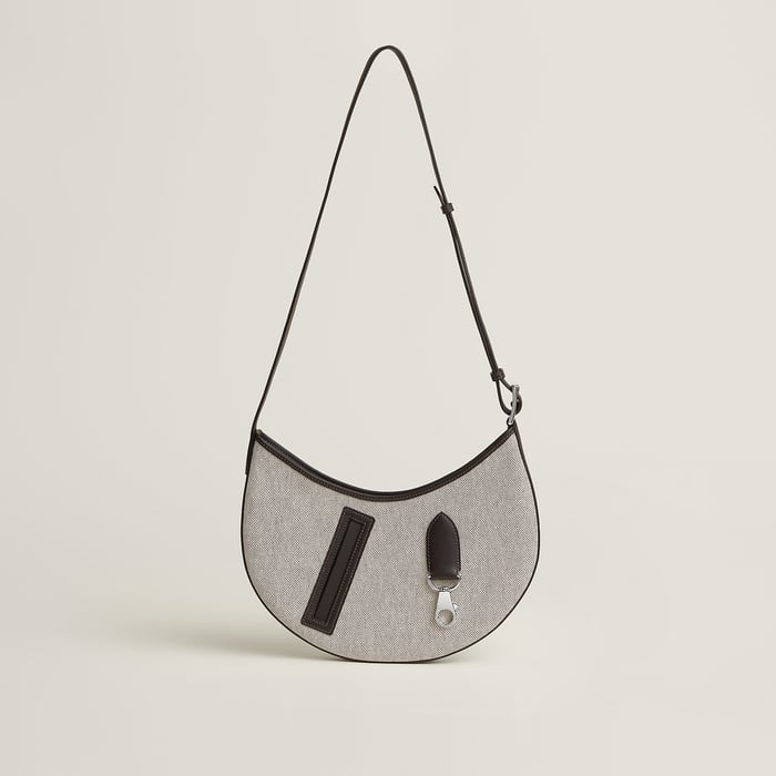 P'tit Arcon Toile & Cuir Bag