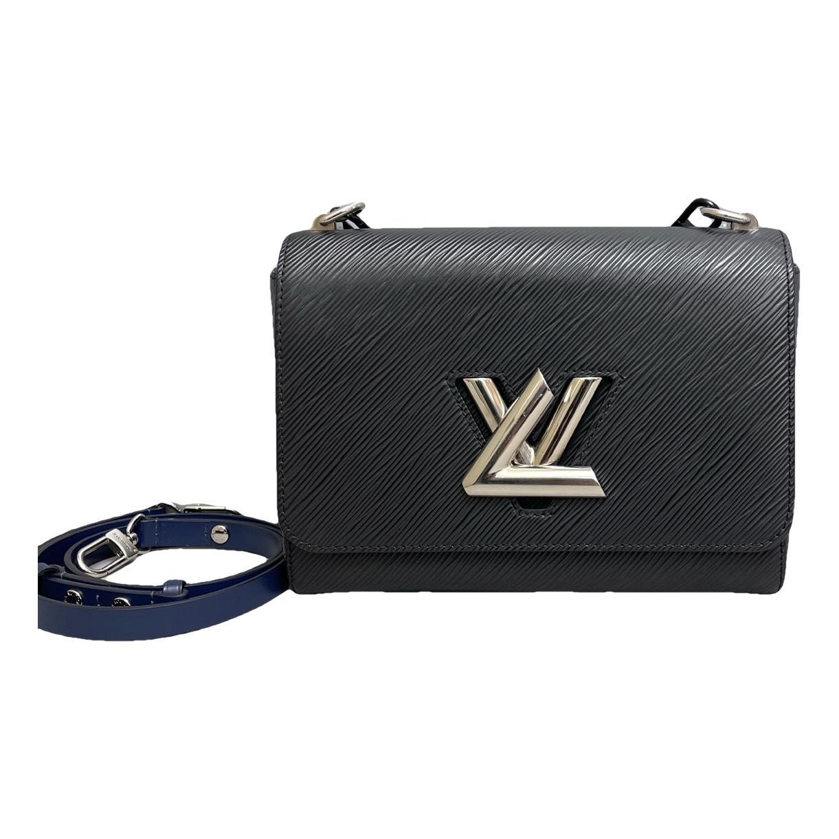 Twist leather handbag