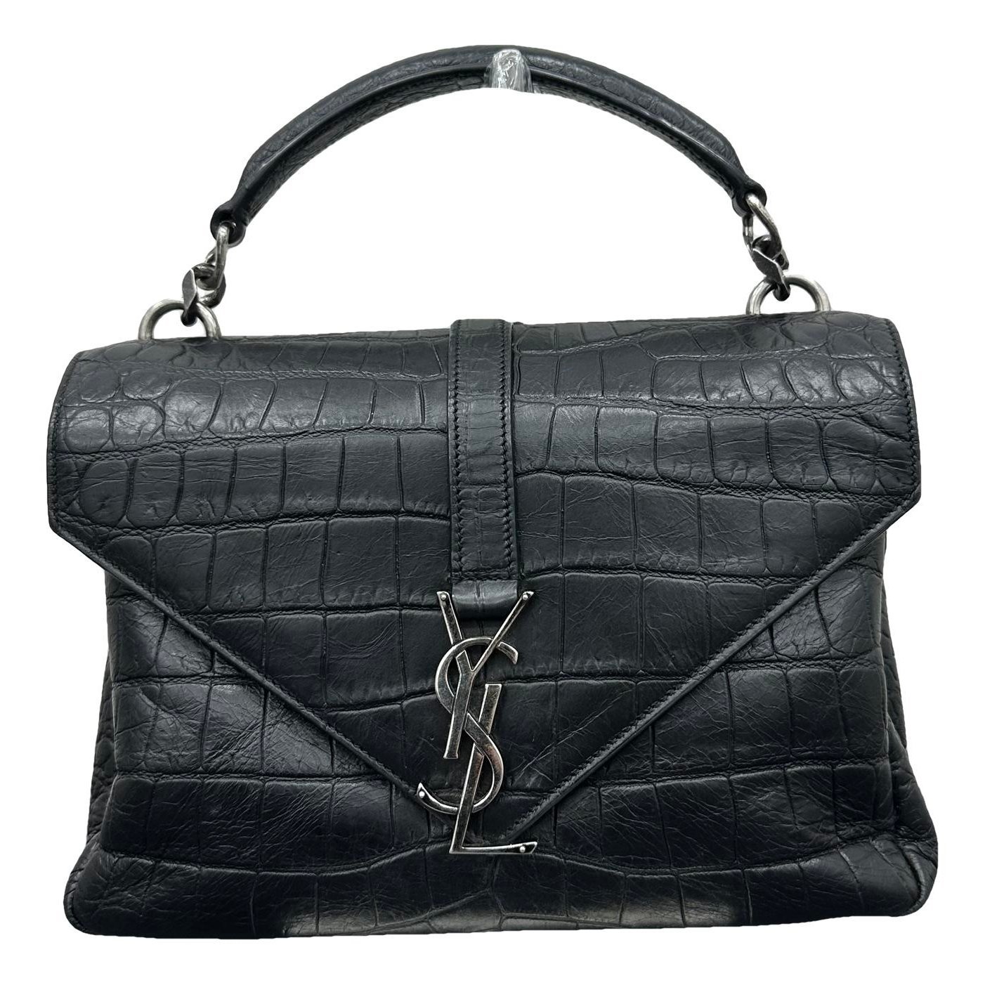 Collége monogramme leather handbag