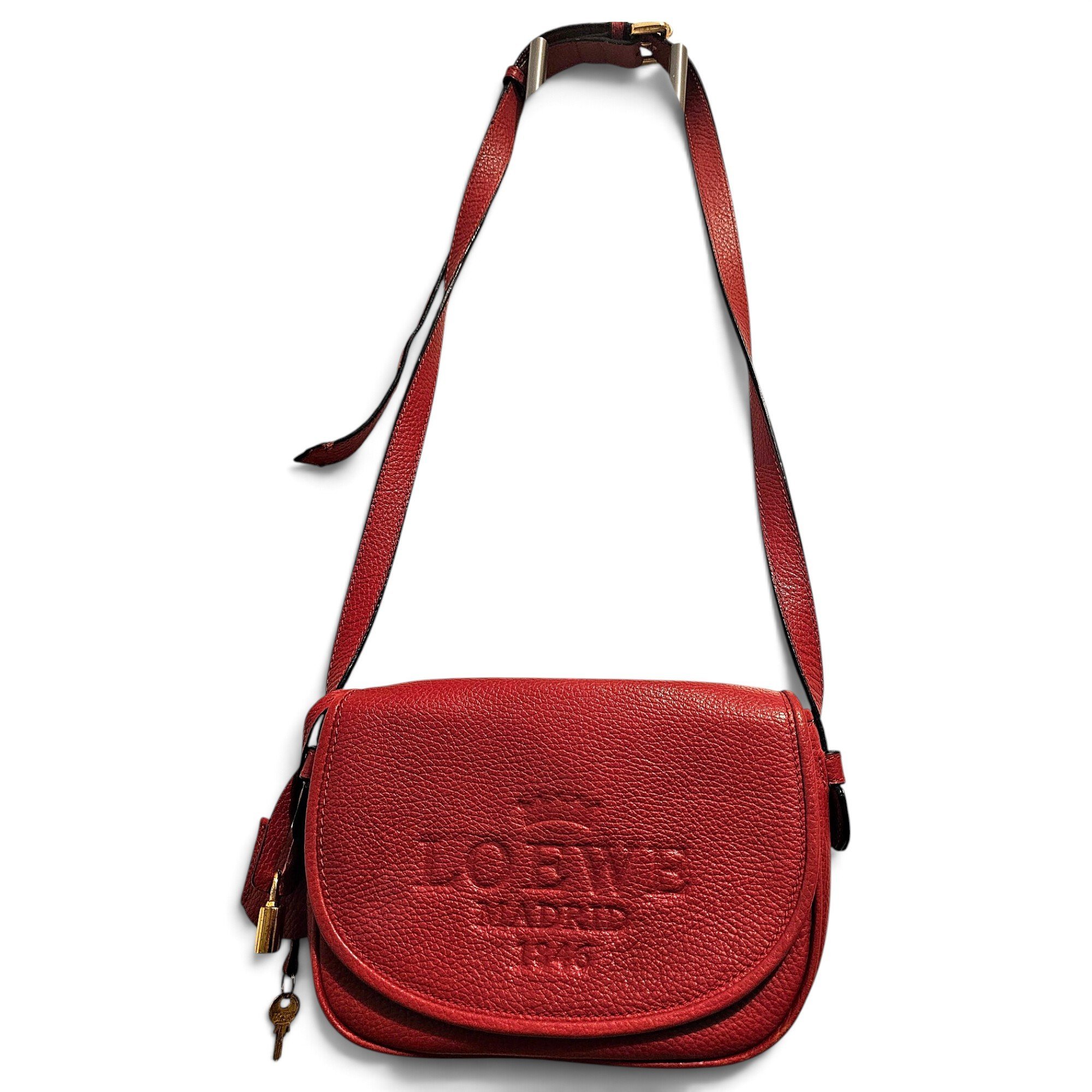 Leather crossbody bag