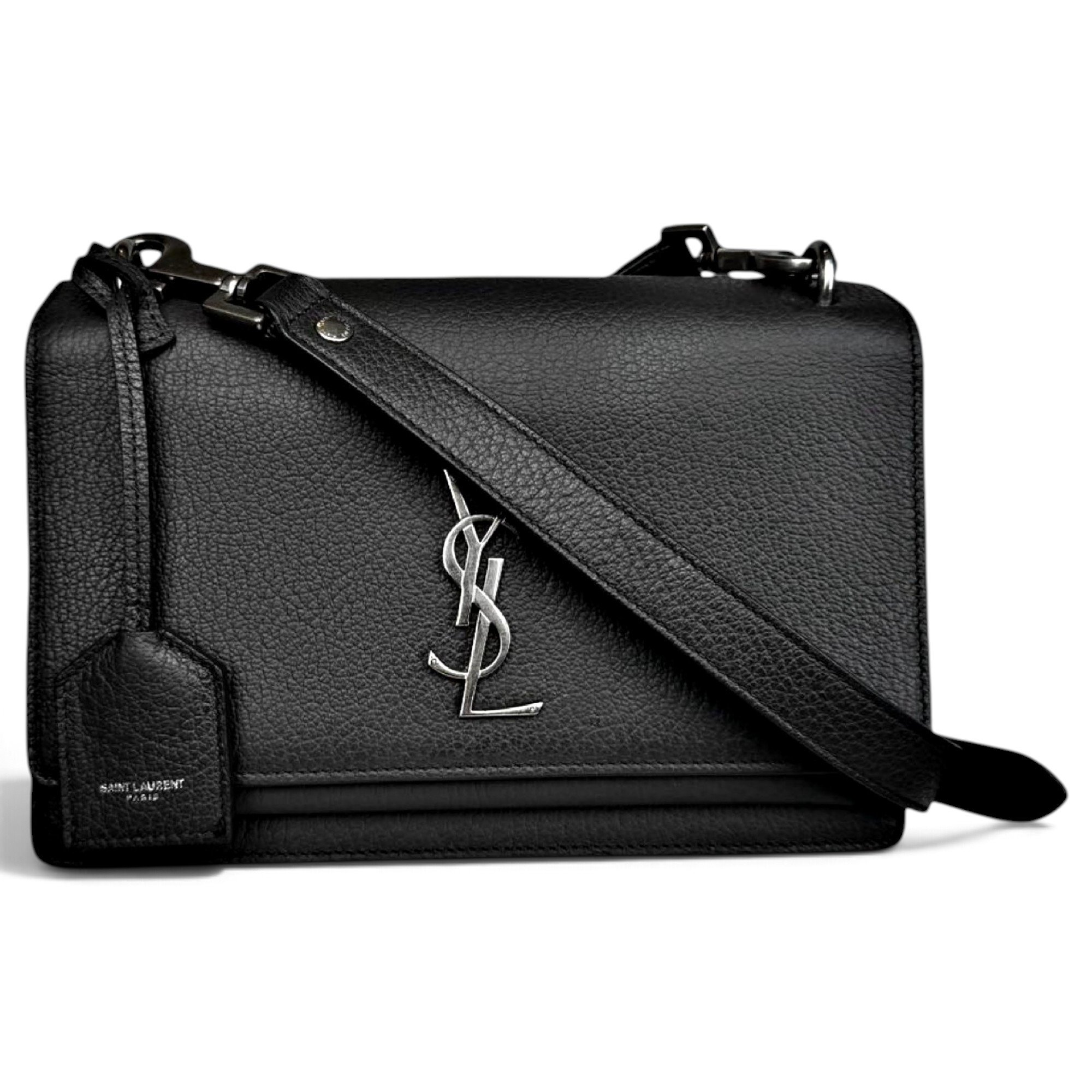 Sunset leather crossbody bag
