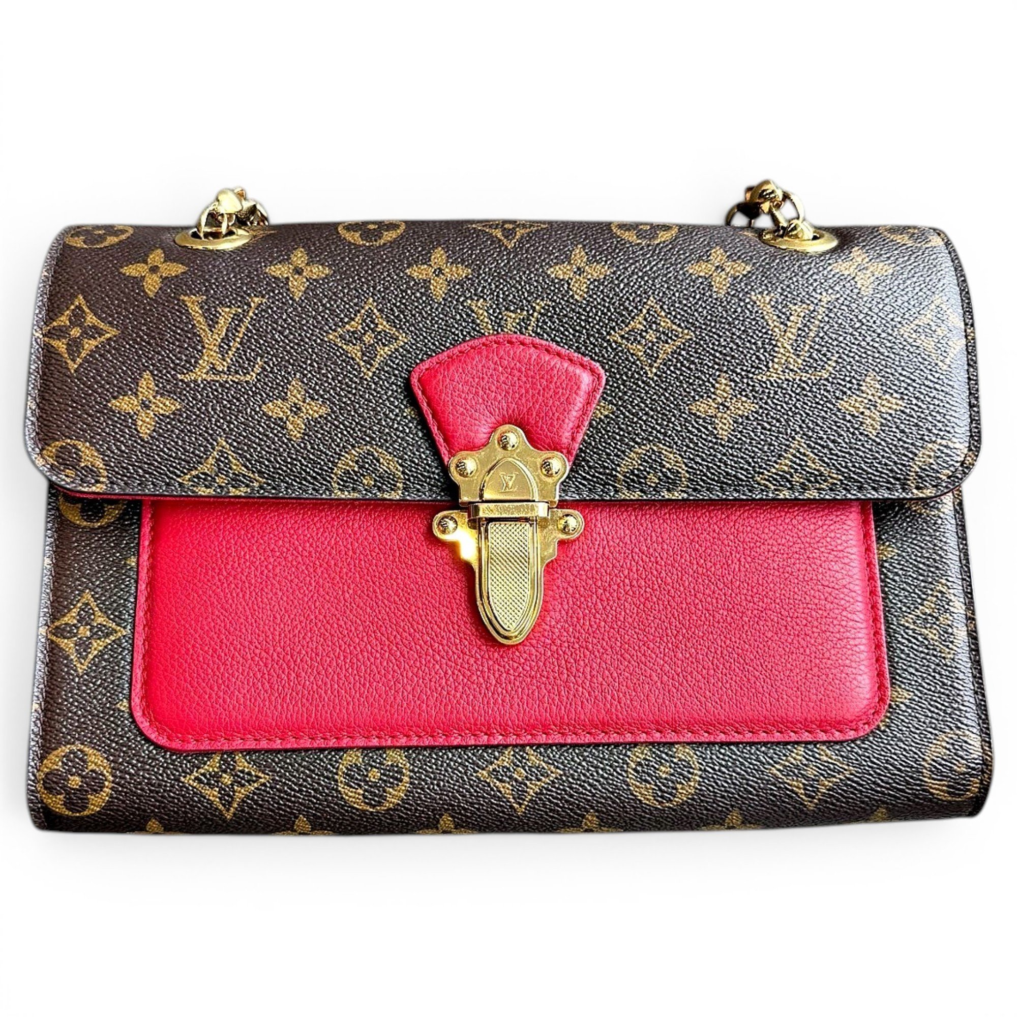 Victoire leather handbag
