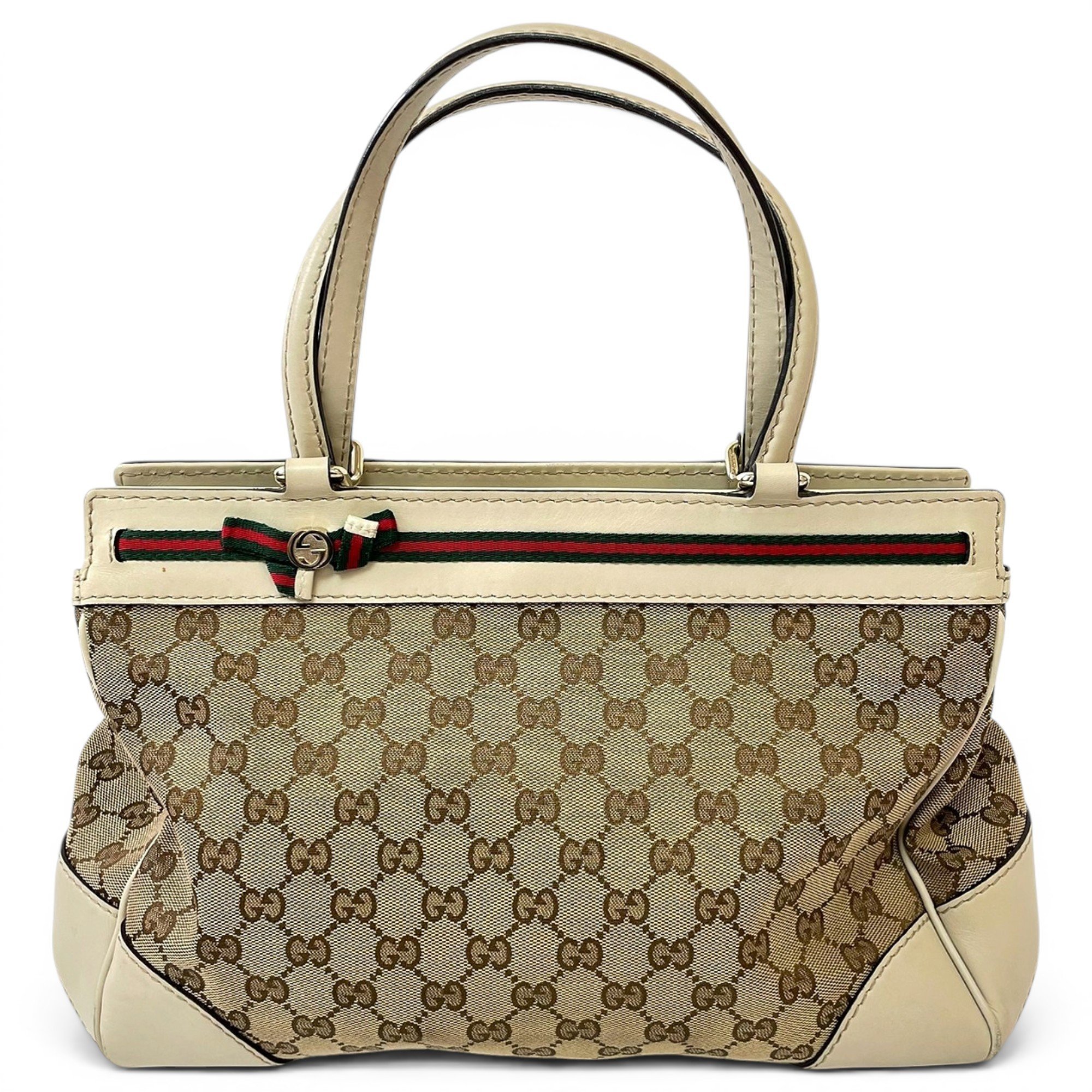 Leather tote