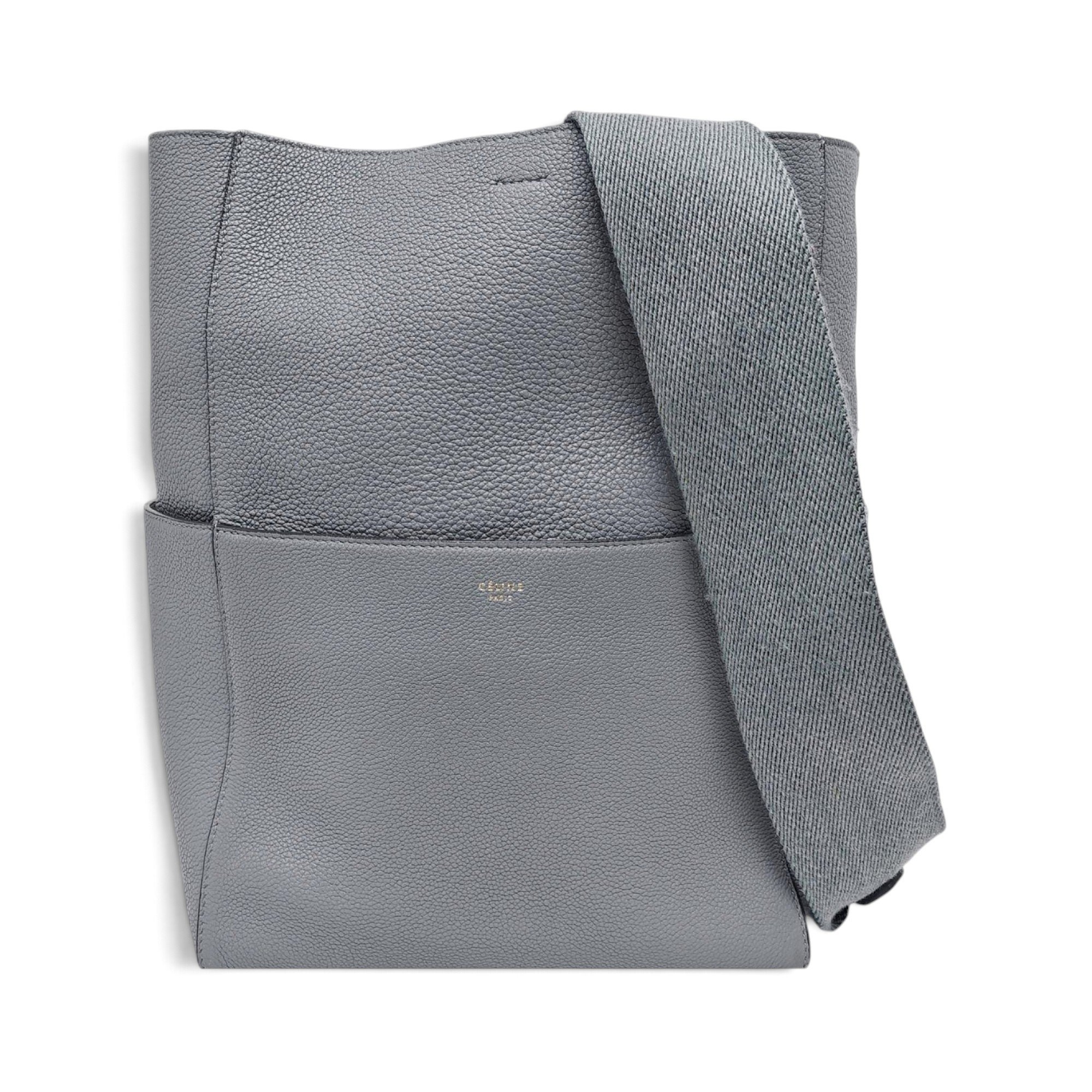 Seau Sangle leather handbag