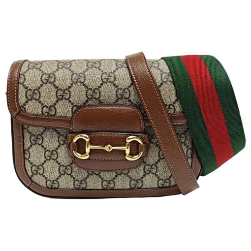 Handle Horsebit 1955 leather mini bag