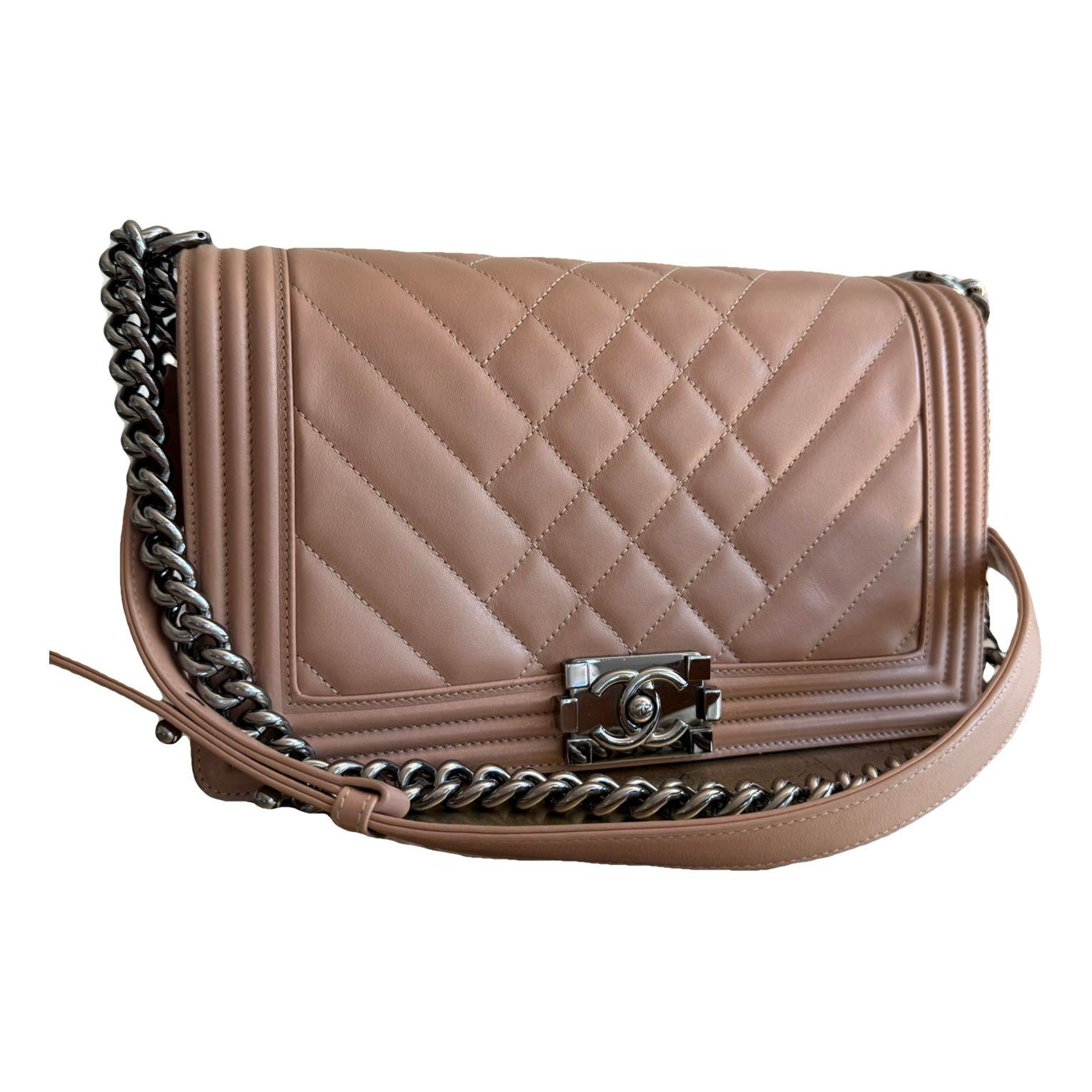 Boy leather crossbody bag