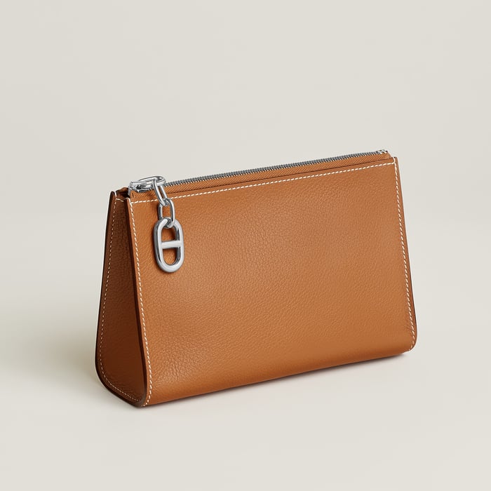 Gold Zipengo Chaine d'Ancre PM Pouch