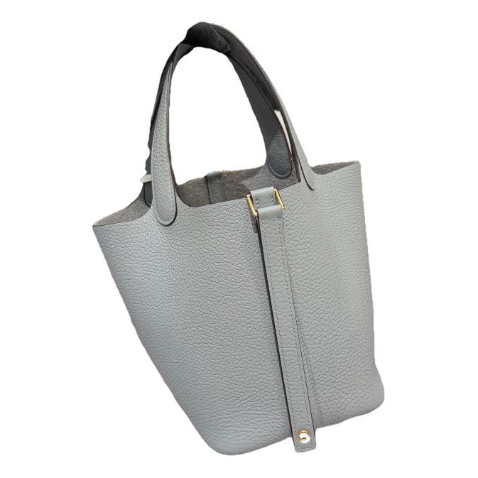 Picotin leather handbag