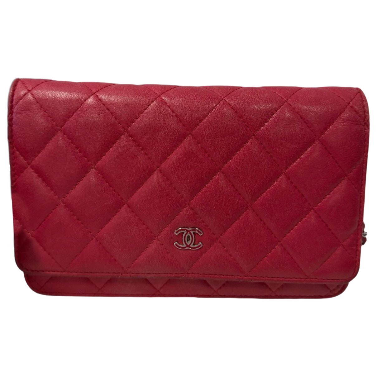 Wallet On Chain Timeless/Classique leather crossbody bag