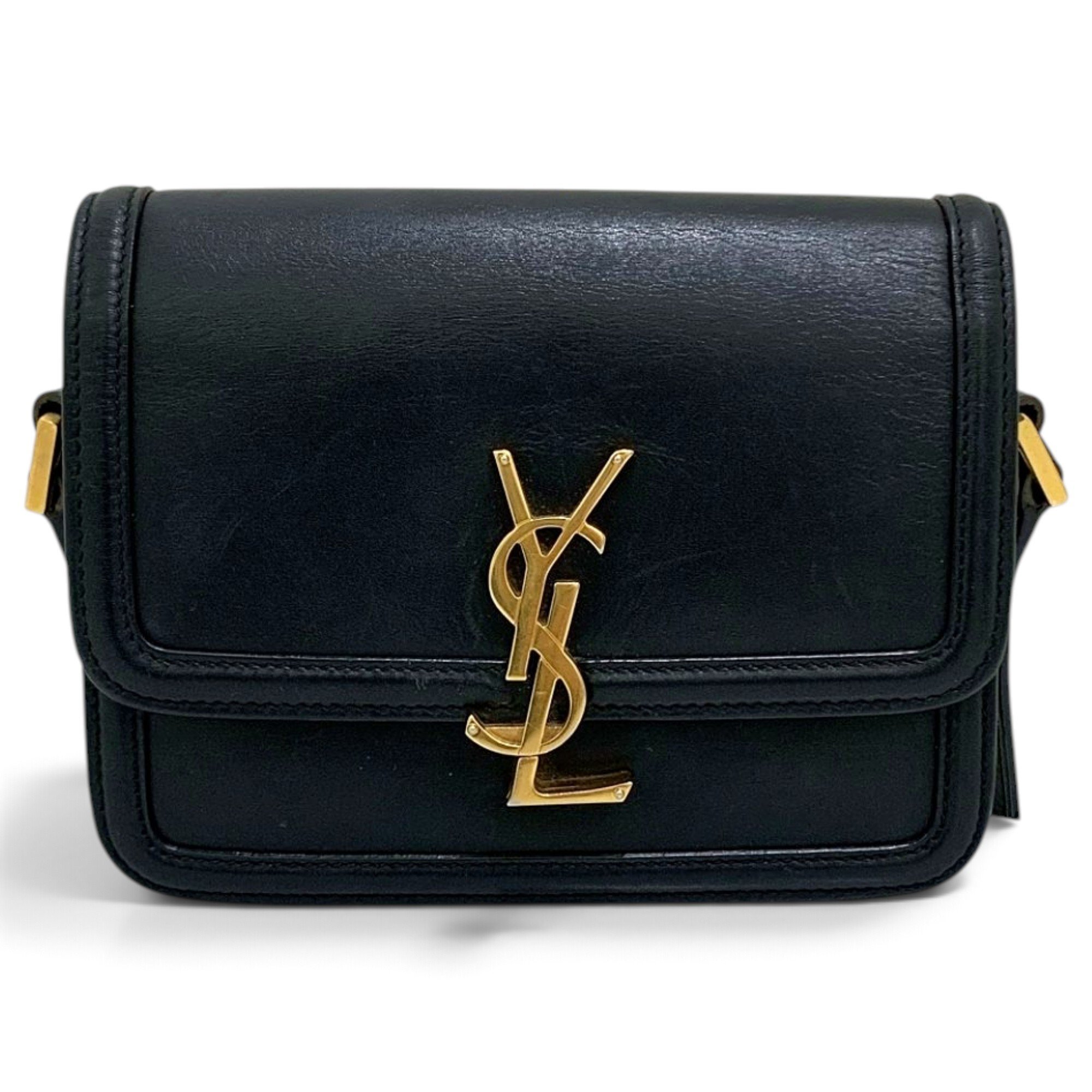 Solférino leather crossbody bag